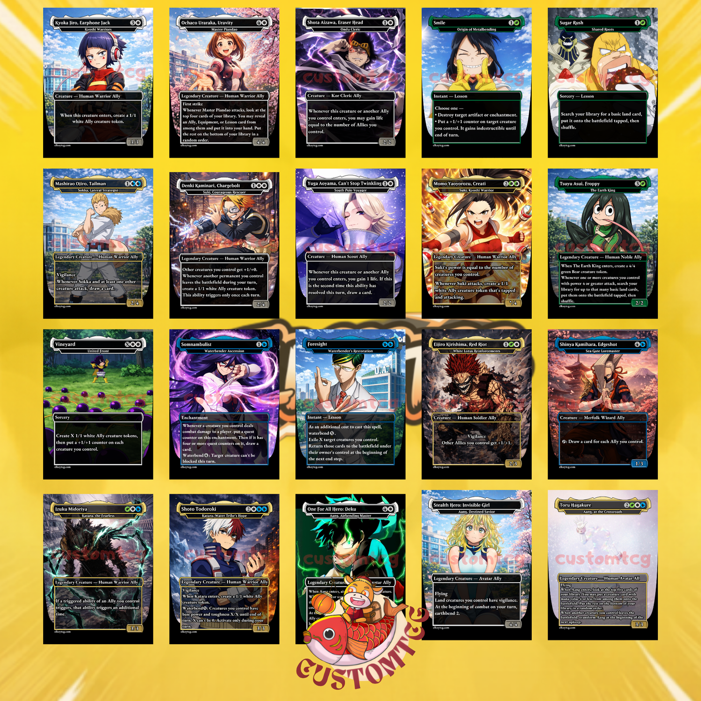My Hero Academia  Custom Deck