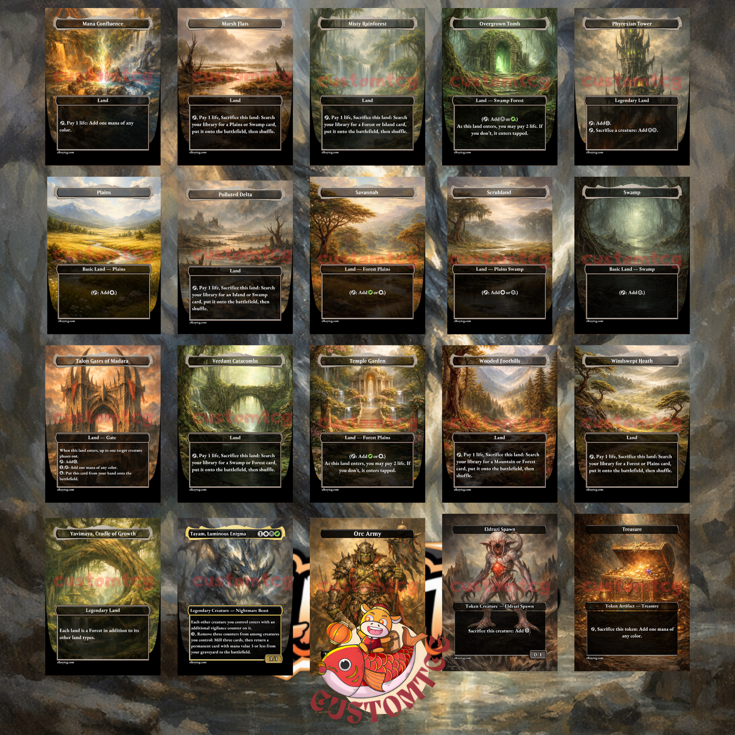 Tayam, Luminous Enigma Custom Deck