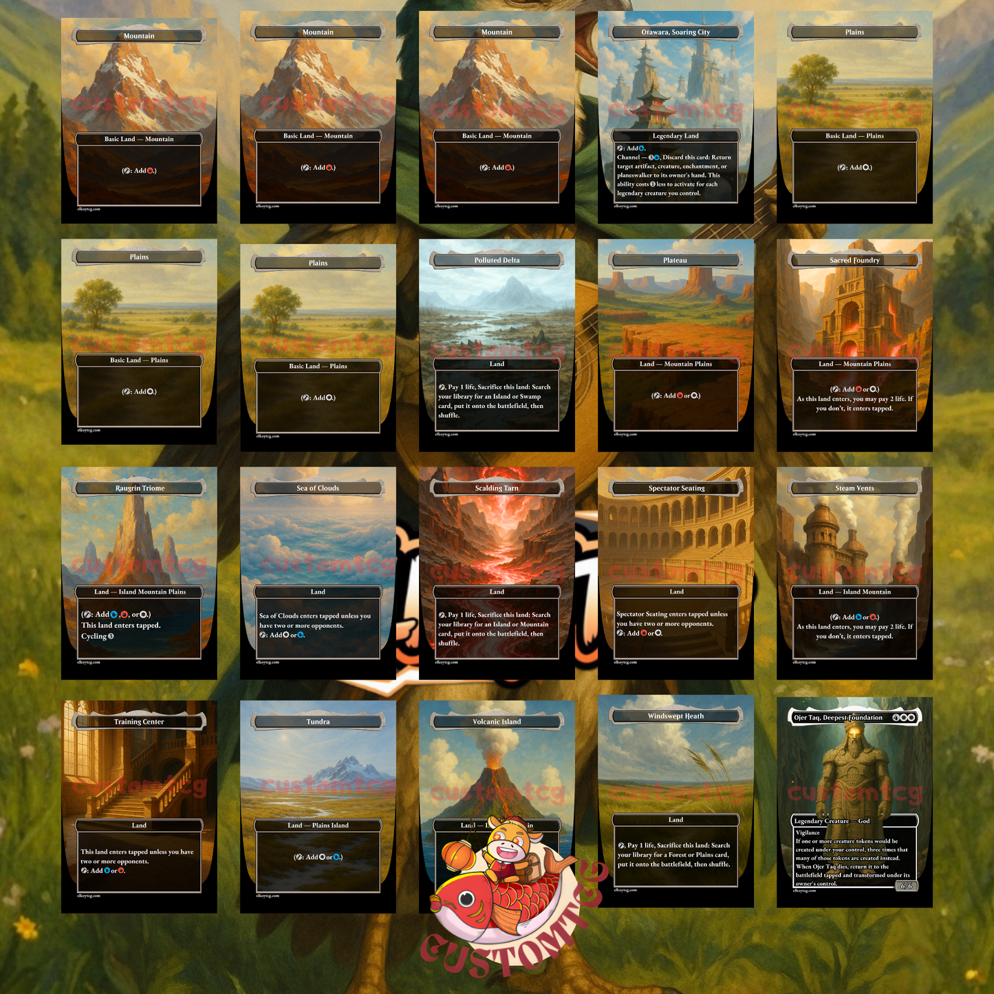 Zinnia, Valley’s Voice — Custom Commander Deck ✨