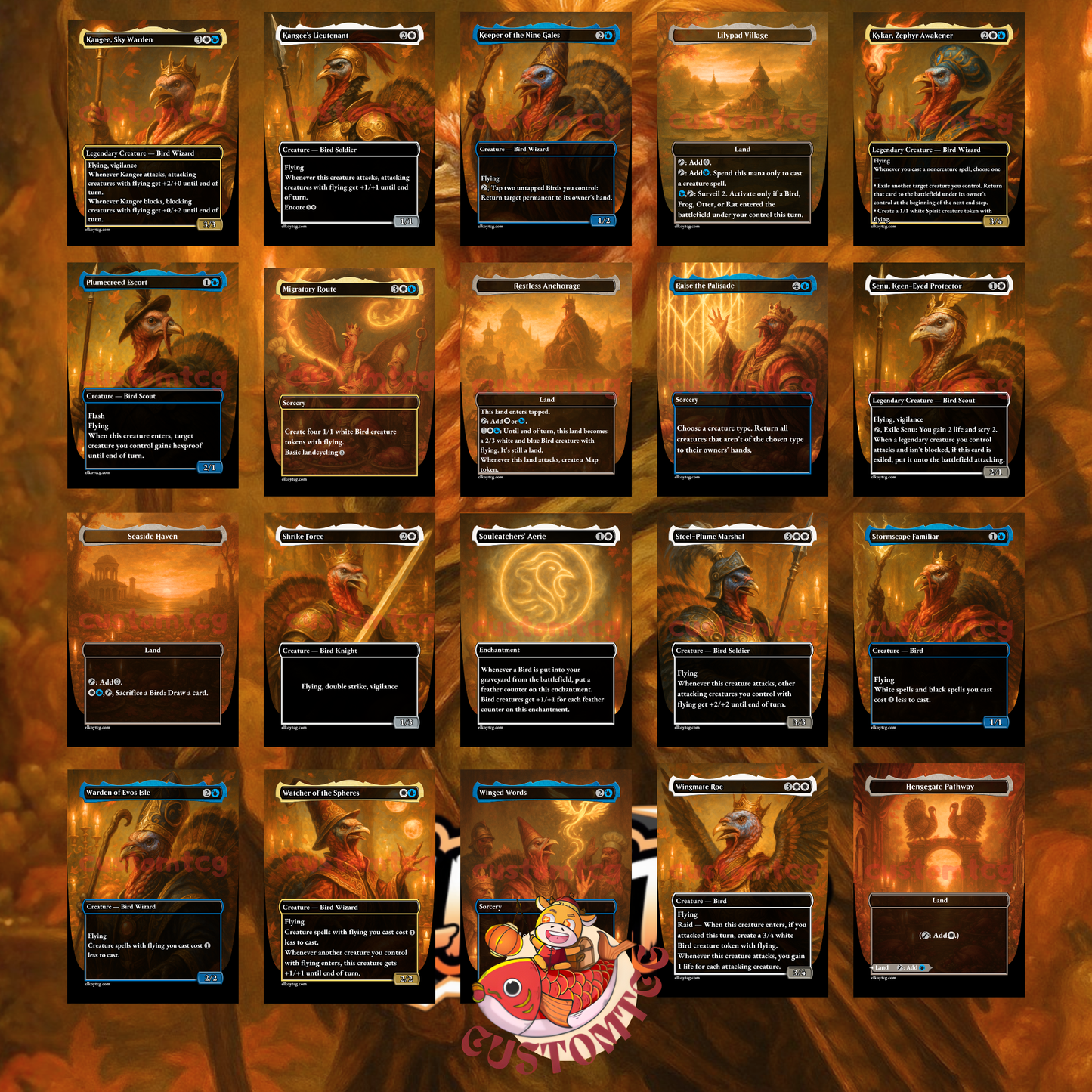 Kastral, The Windcrested Custom Deck