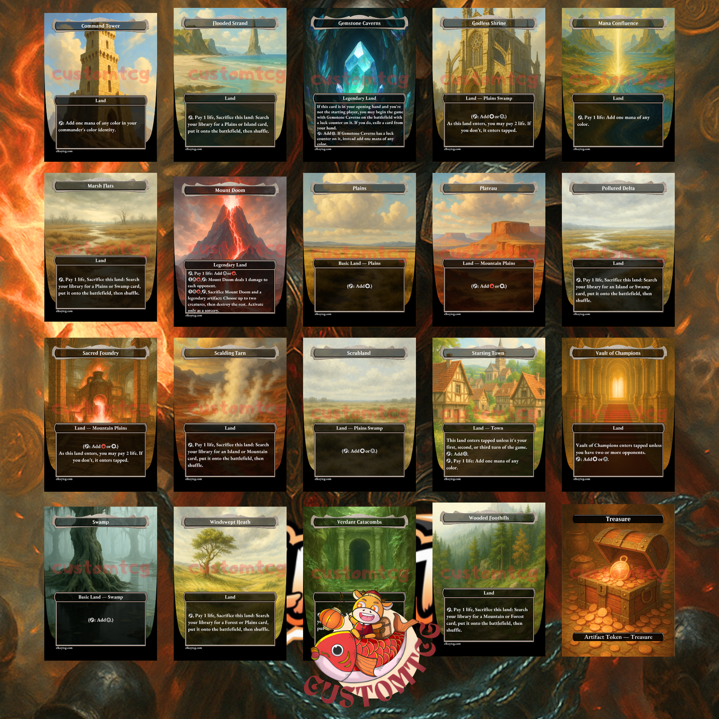 Dihada, Binder of Wills Custom Deck