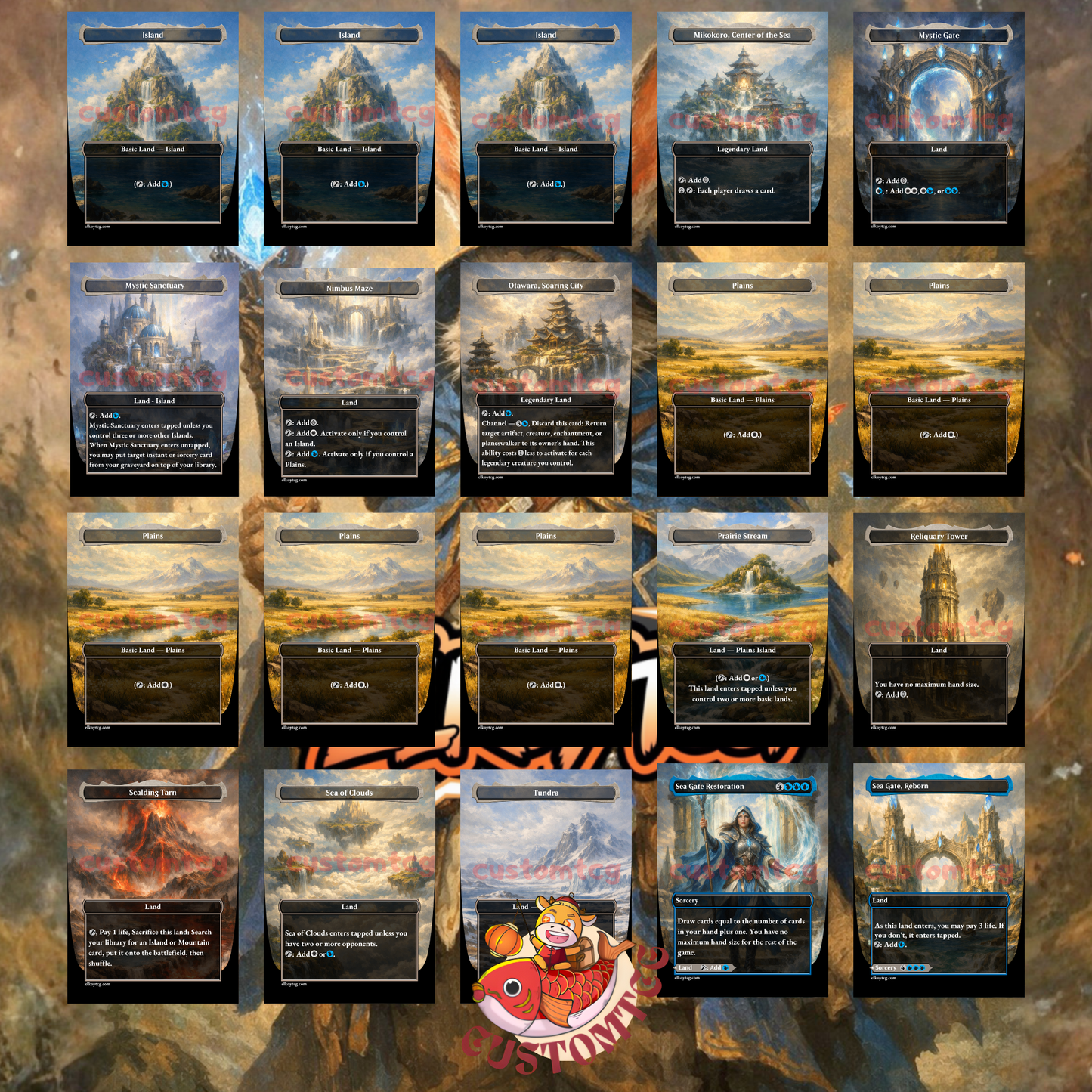 Kwain, Itinerant Meddler Custom Deck