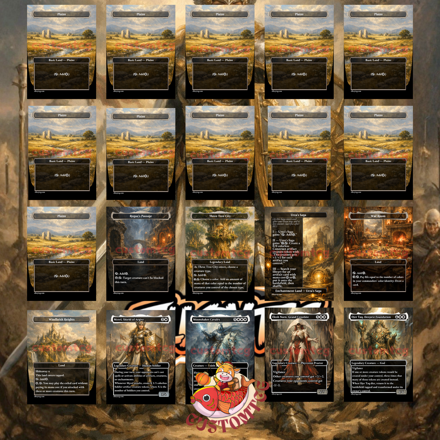 Myrel, Shield of Argive Custom Deck