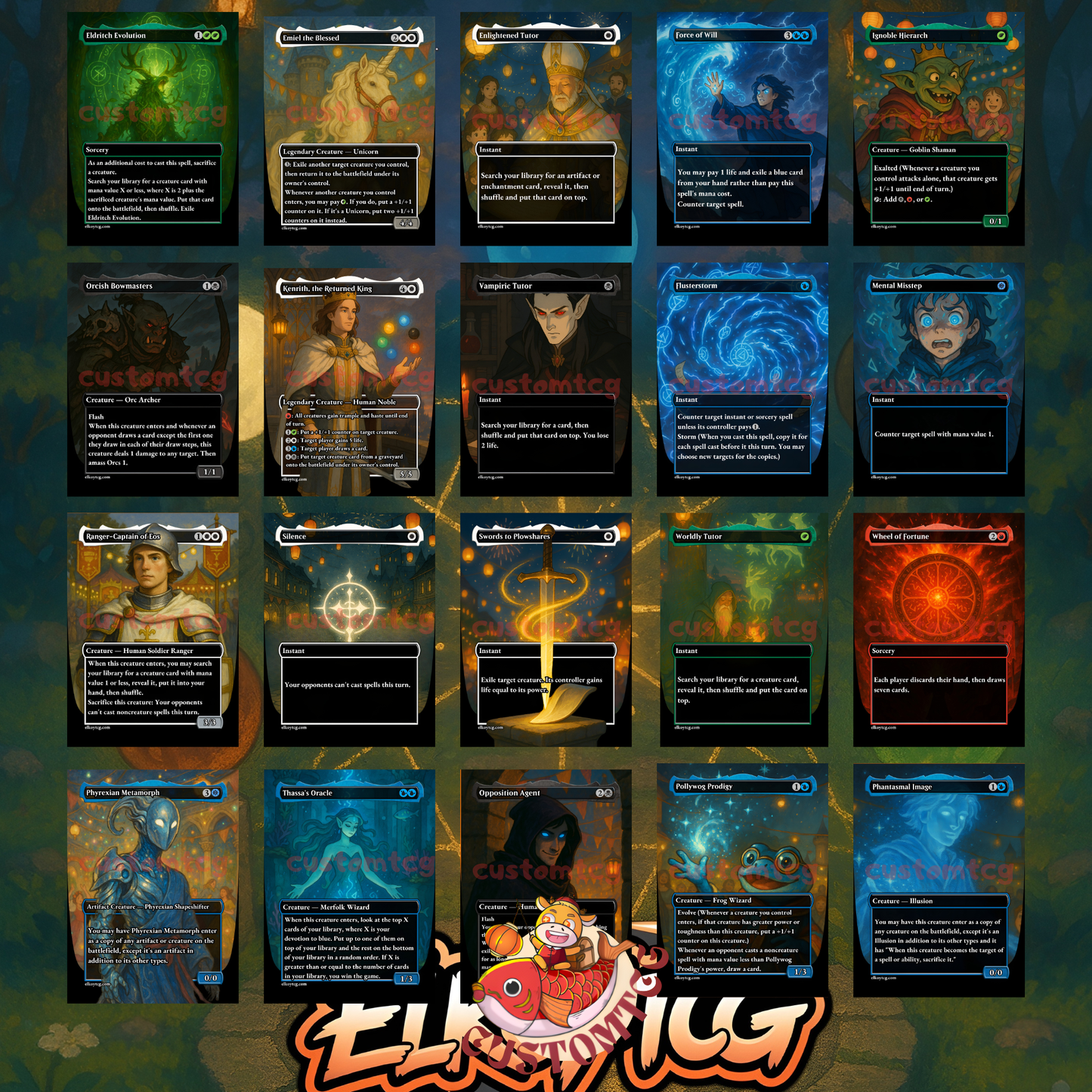 Kenrith Custom Themed Deck