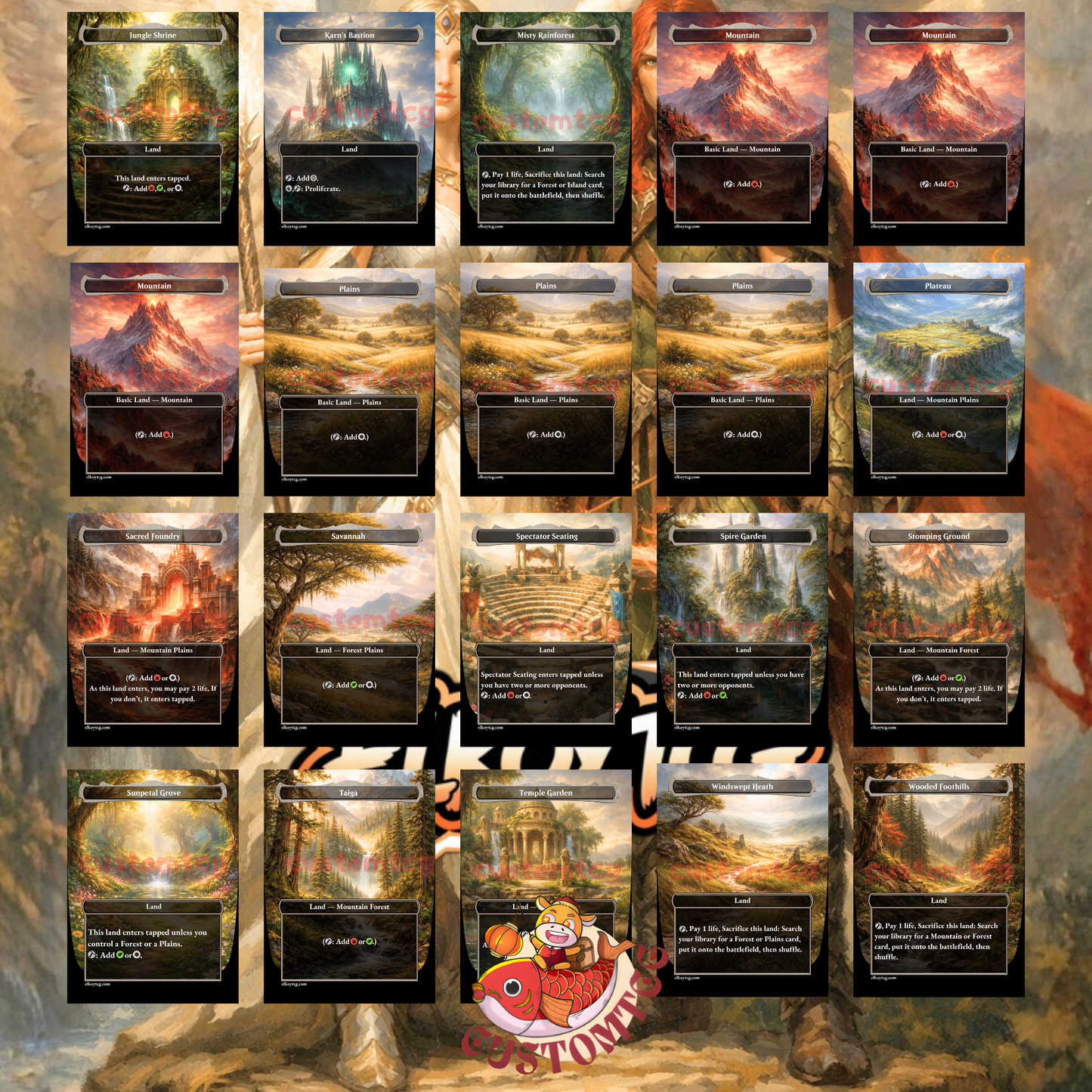 Shalai and Hallar Custom Deck