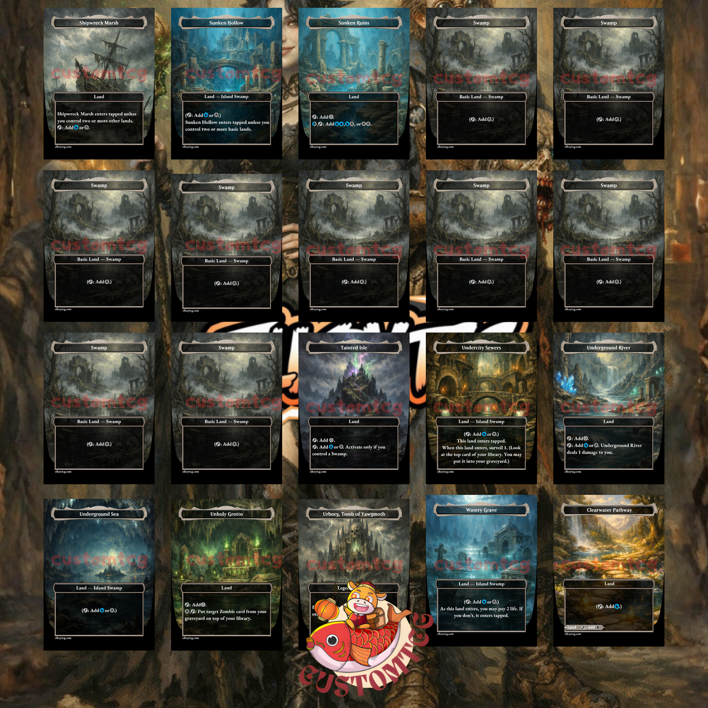 Gisa and Geralf Custom Deck
