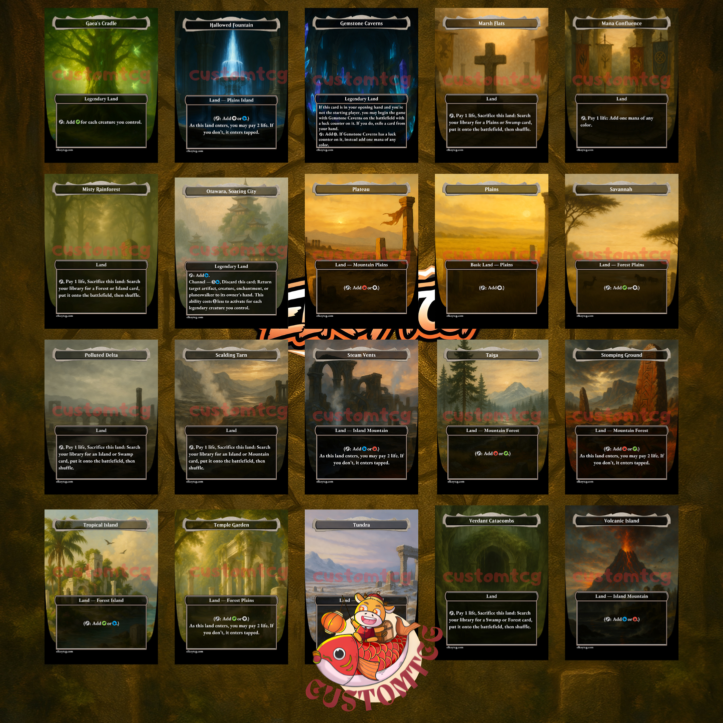 Aragorn, the Uniter – Custom Deck (TOP 14 CHALLENGE DECK!)