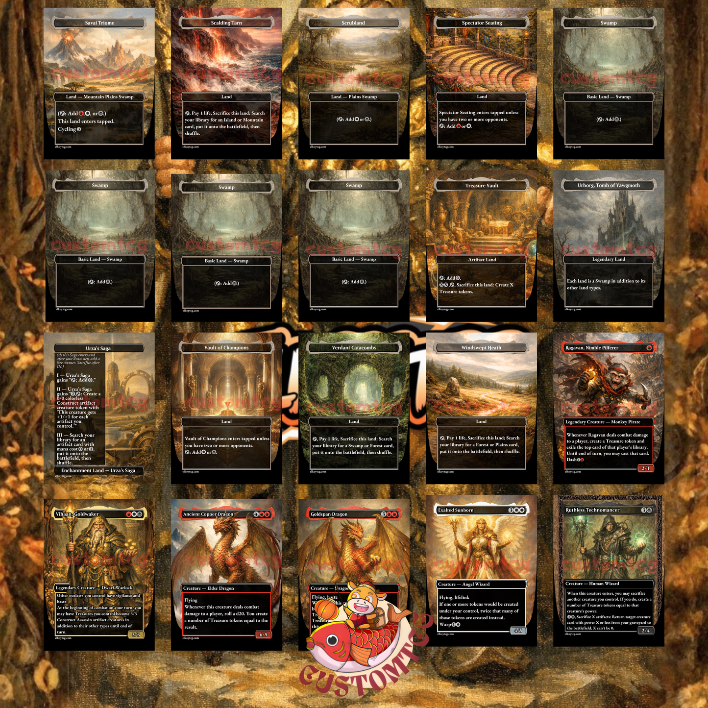 Vihaan, Goldwaker Custom Deck