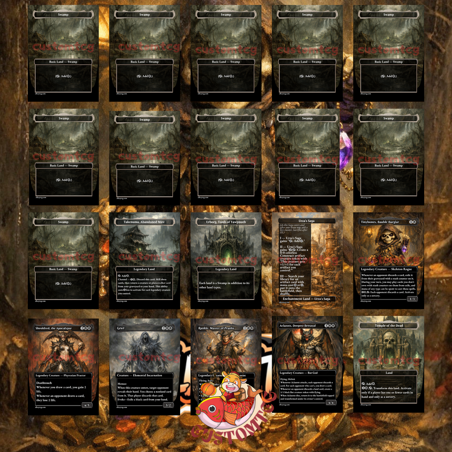 TinyBones, Bauble Burglar Custom Deck