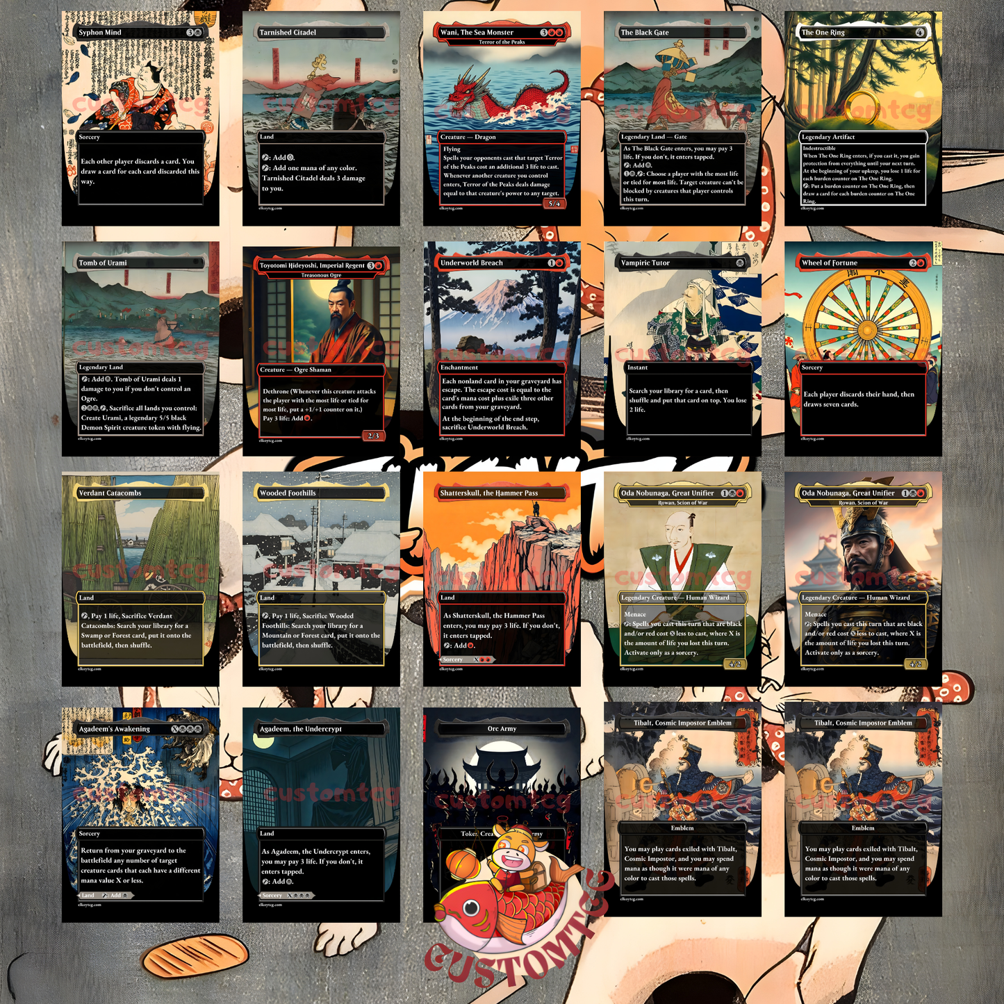 Feudal Japan  Custom Deck