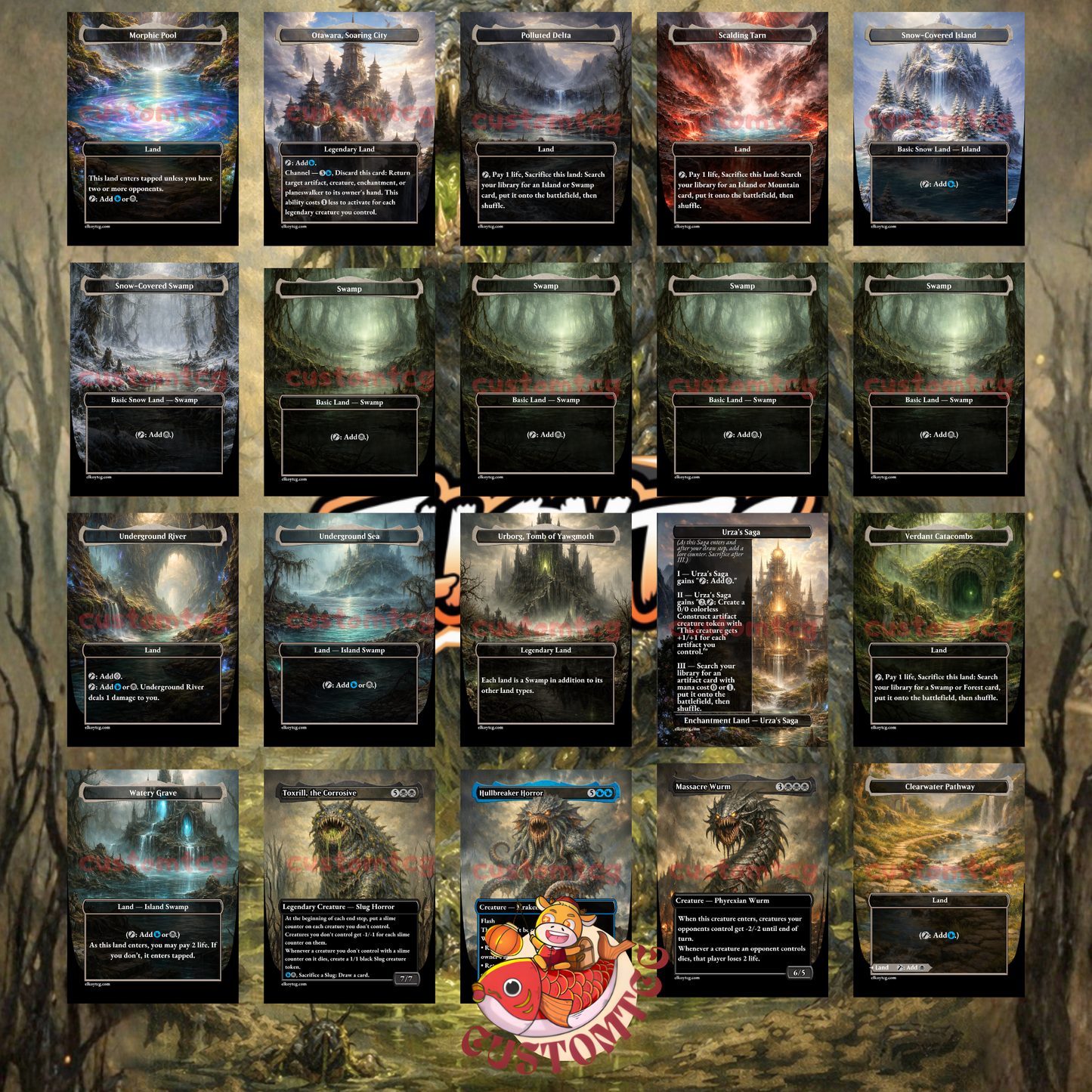 Toxrill, the Corrosive Custom Deck