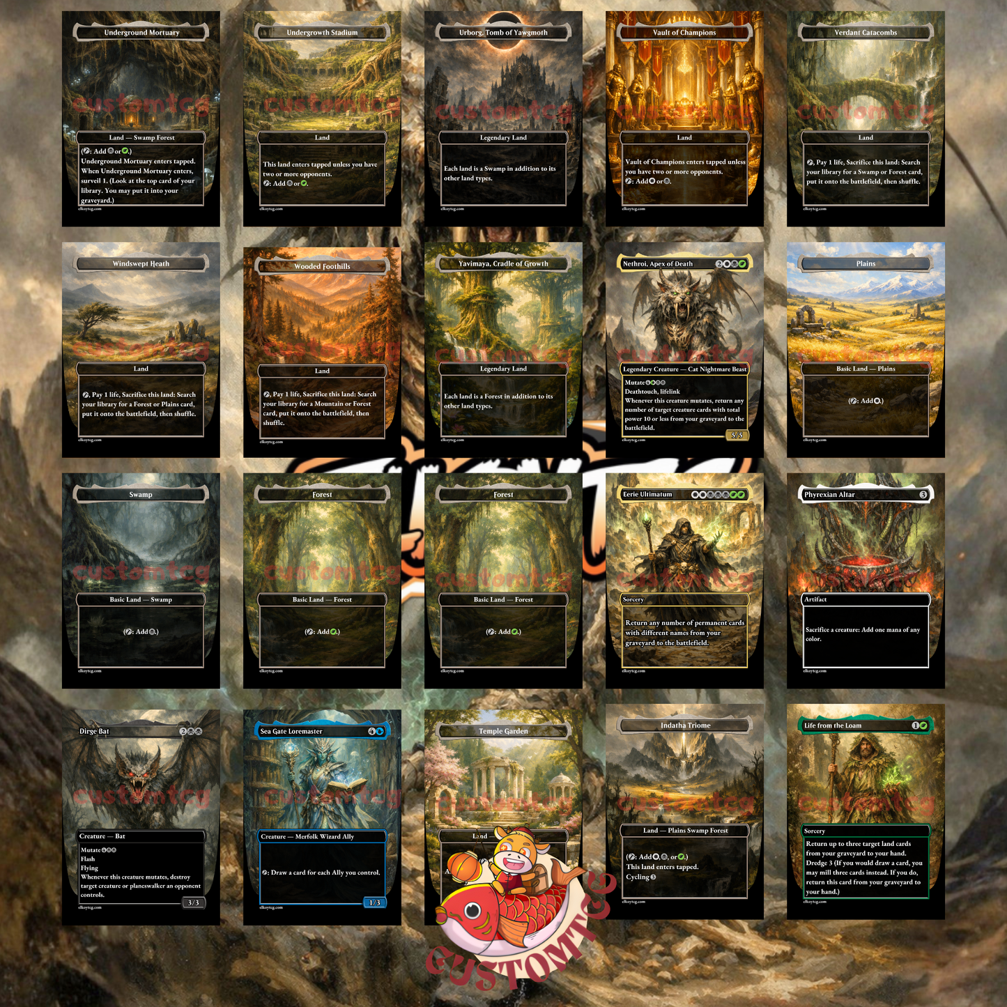 Nethroi, Apex of Death Custom Deck