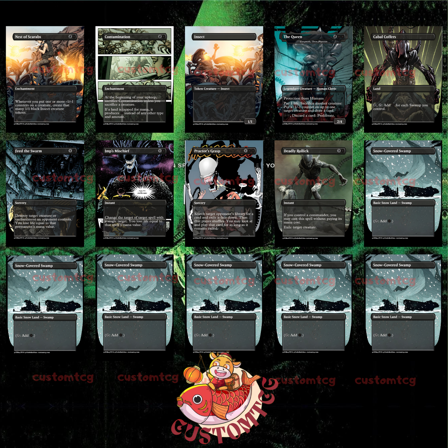 Aliens V1 Custom deck