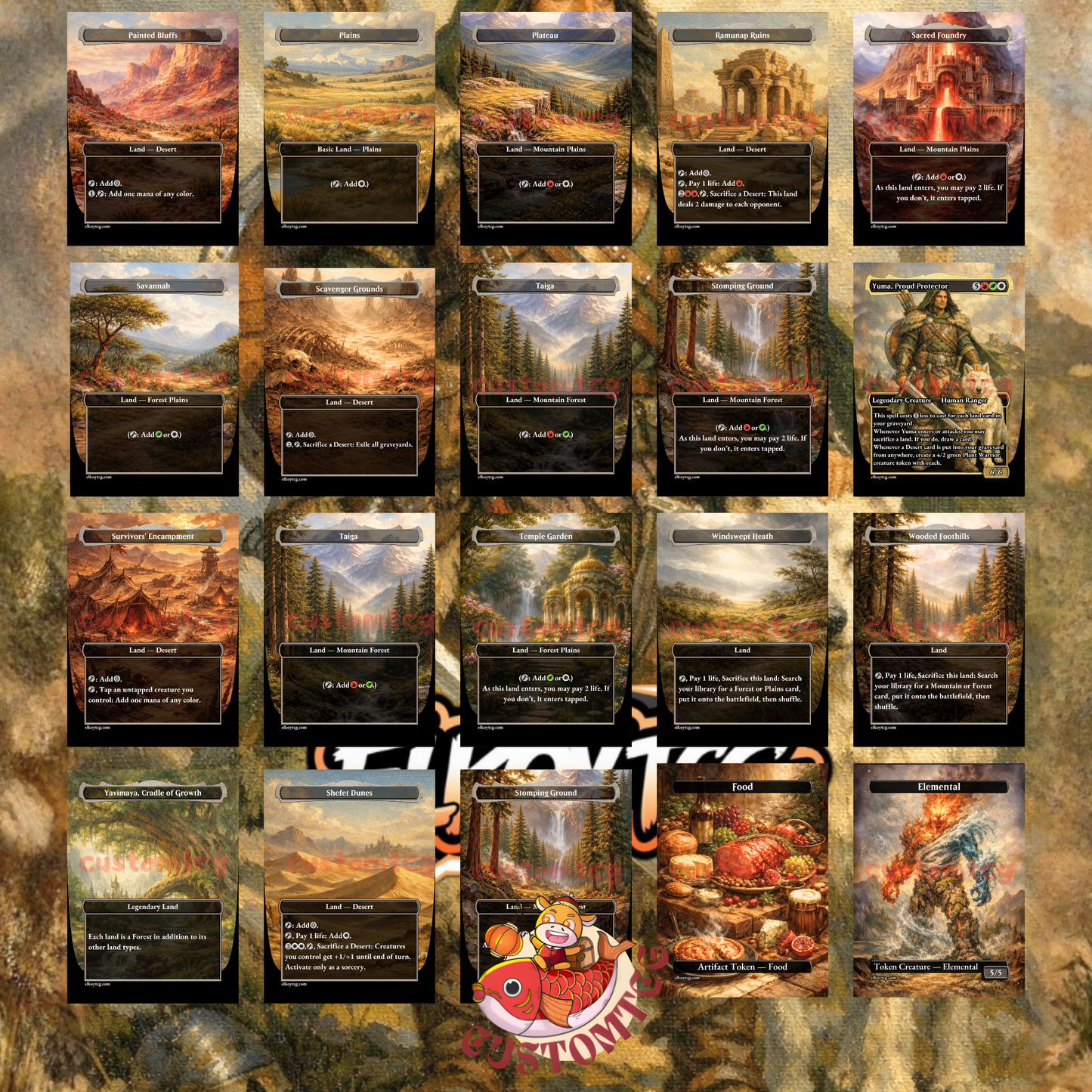 Yuma, Proud Protector Custom Deck