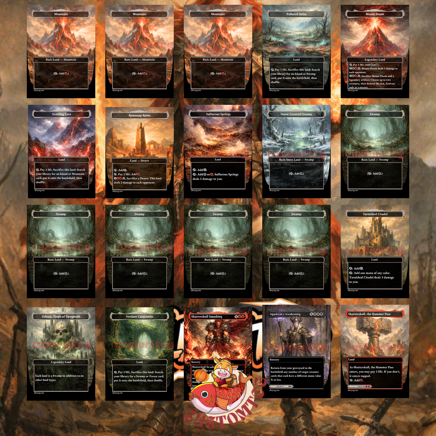 Rowan, Scion of War Custom Deck