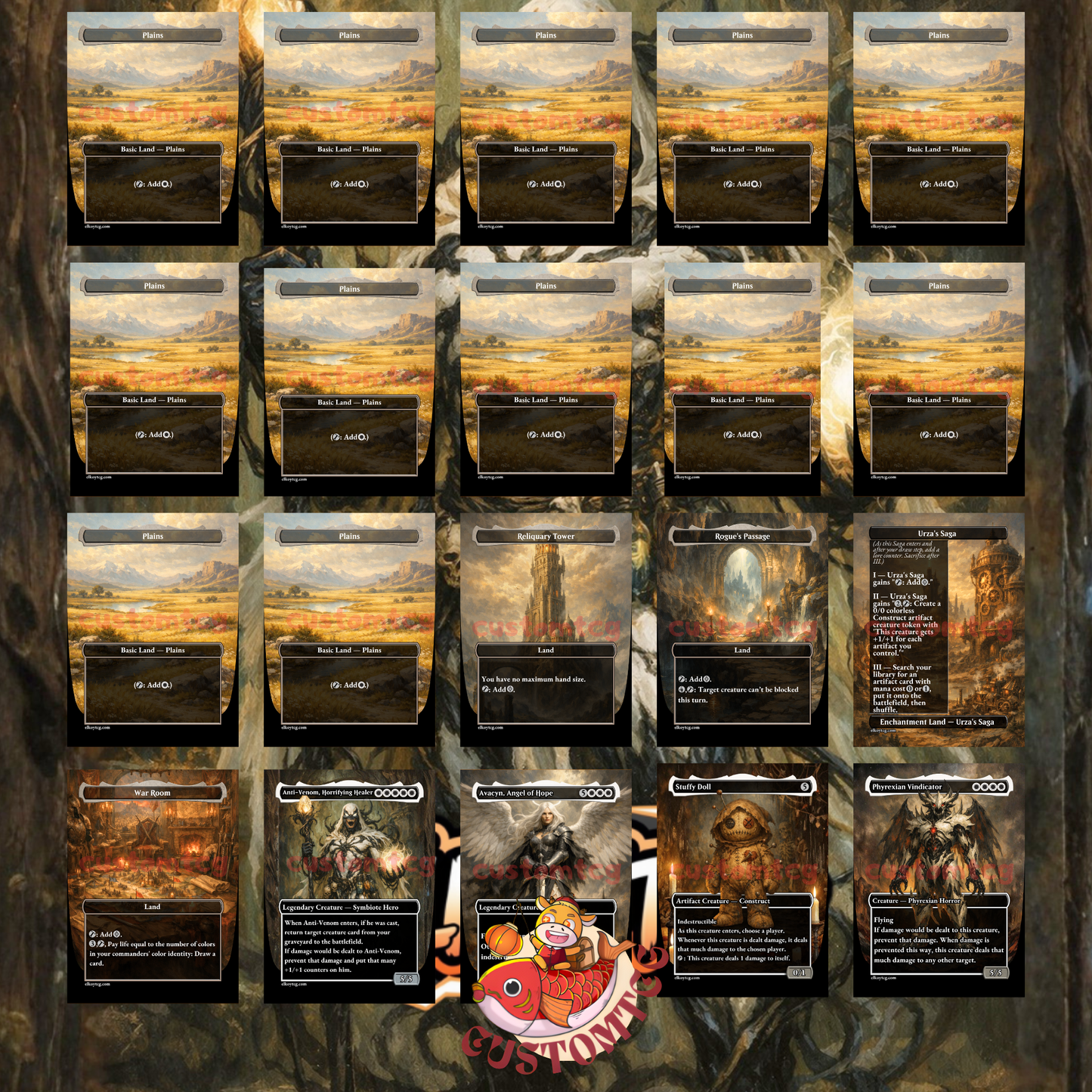 Anti-Venom, Horrifying Healer Custom Deck
