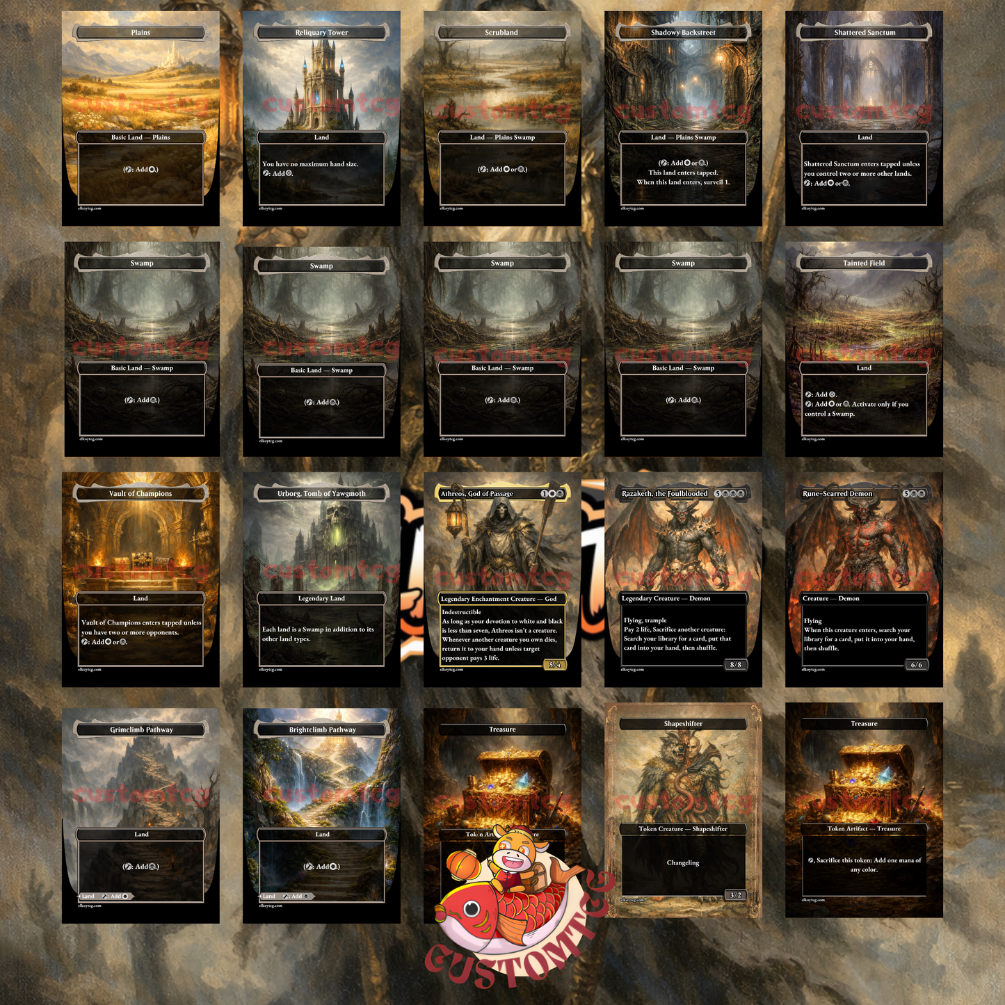Athreos, God of Passage Custom  Deck