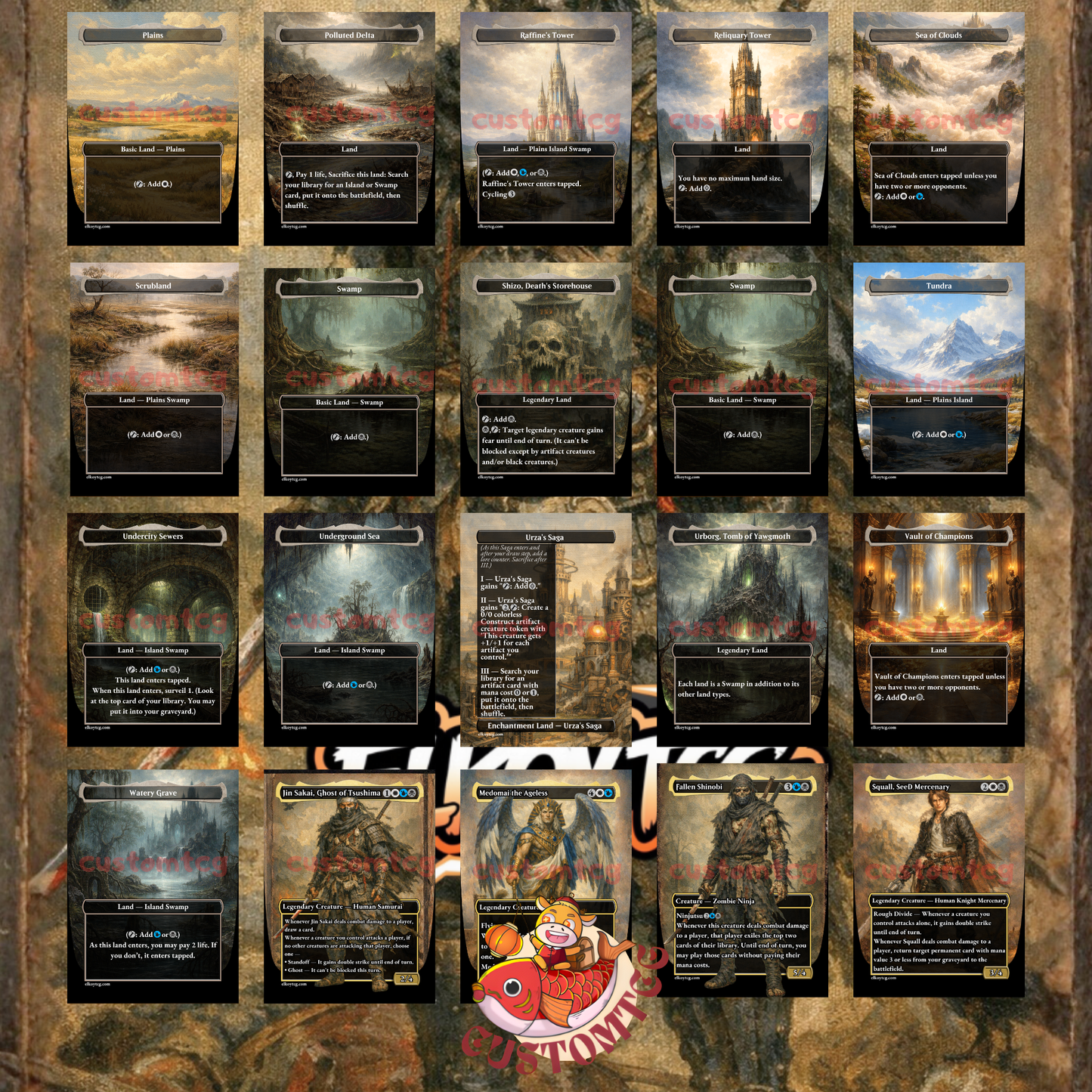 Jin Sakai, Ghost of Tsushima Custom Deck
