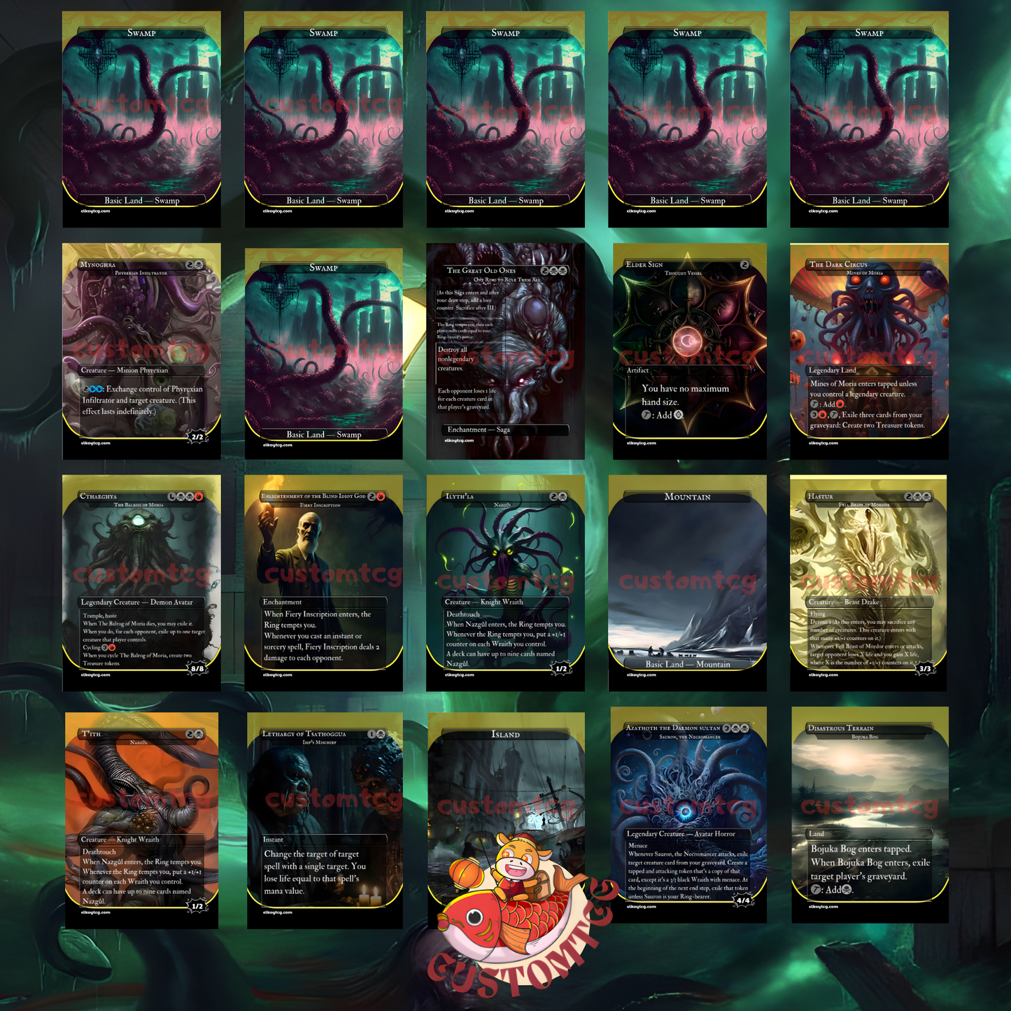 Cthulhu Custom Deck