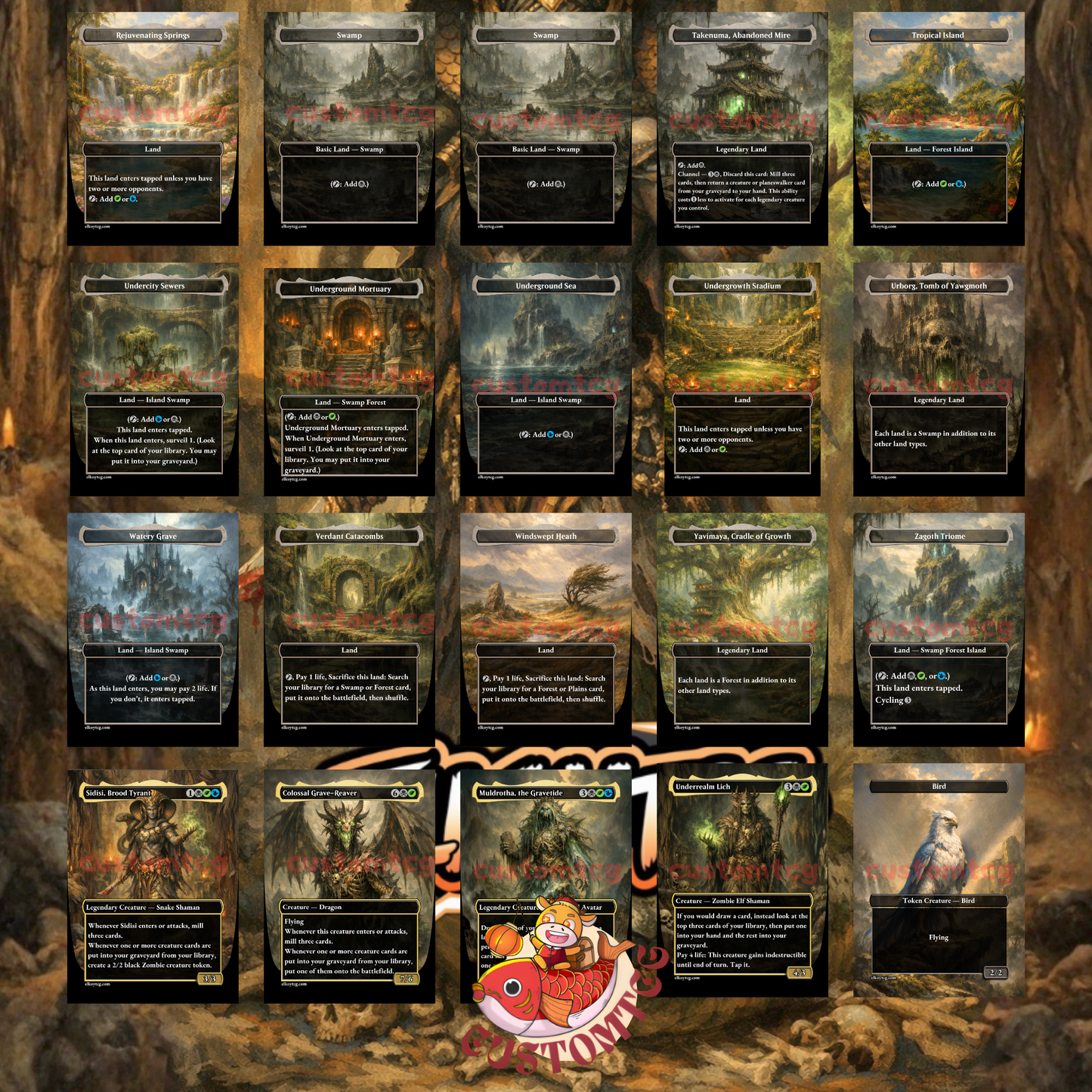 Sidisi, Brood Tyrant Custom Deck