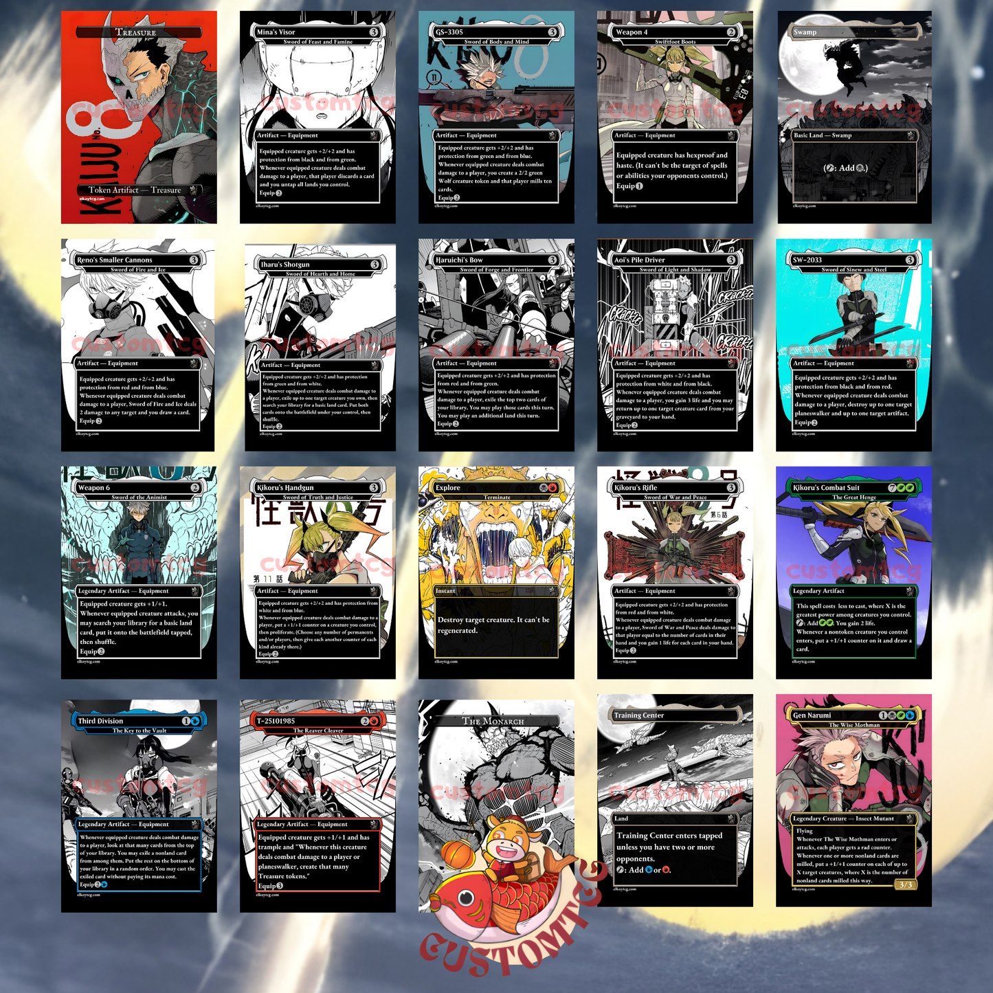 KAIJU Custom Deck