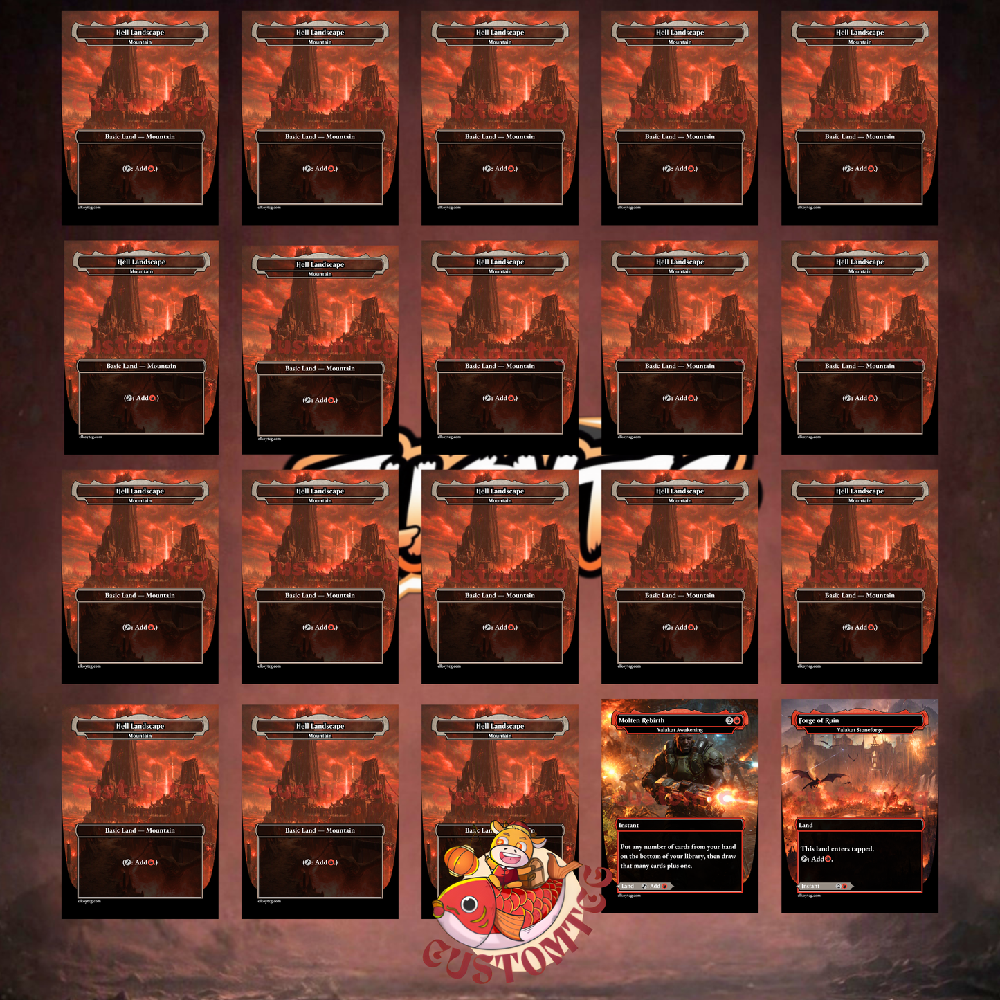 The Doom Slayer Custom Deck