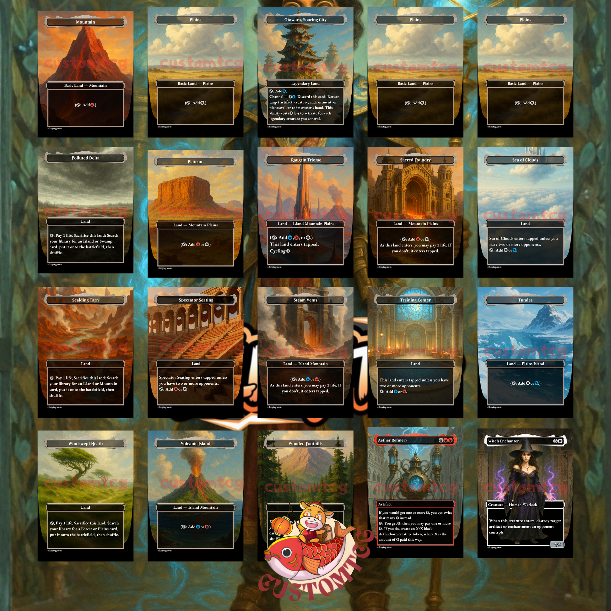 Satya, Aetherflux Genius – Custom Deck – ElkoyTCG