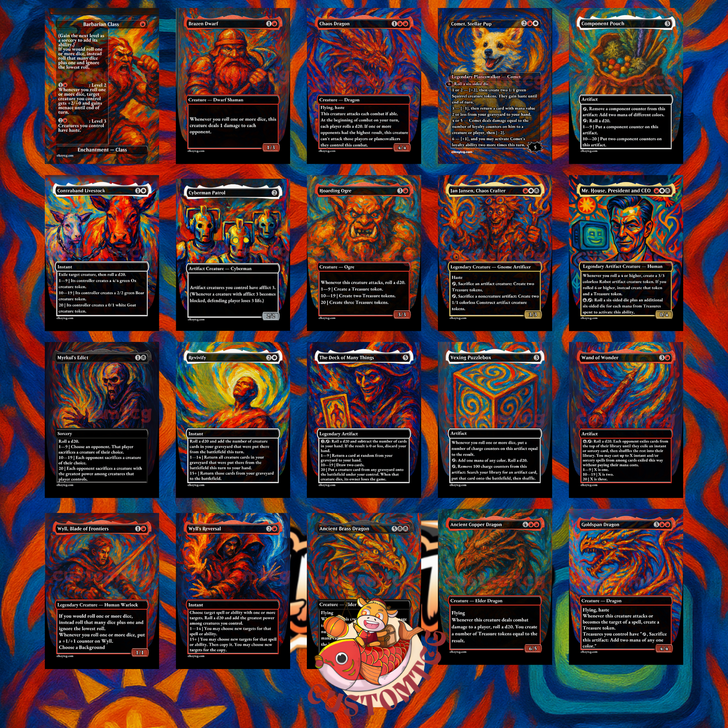 Mr. House, President and CEO – Custom Deck 🎲