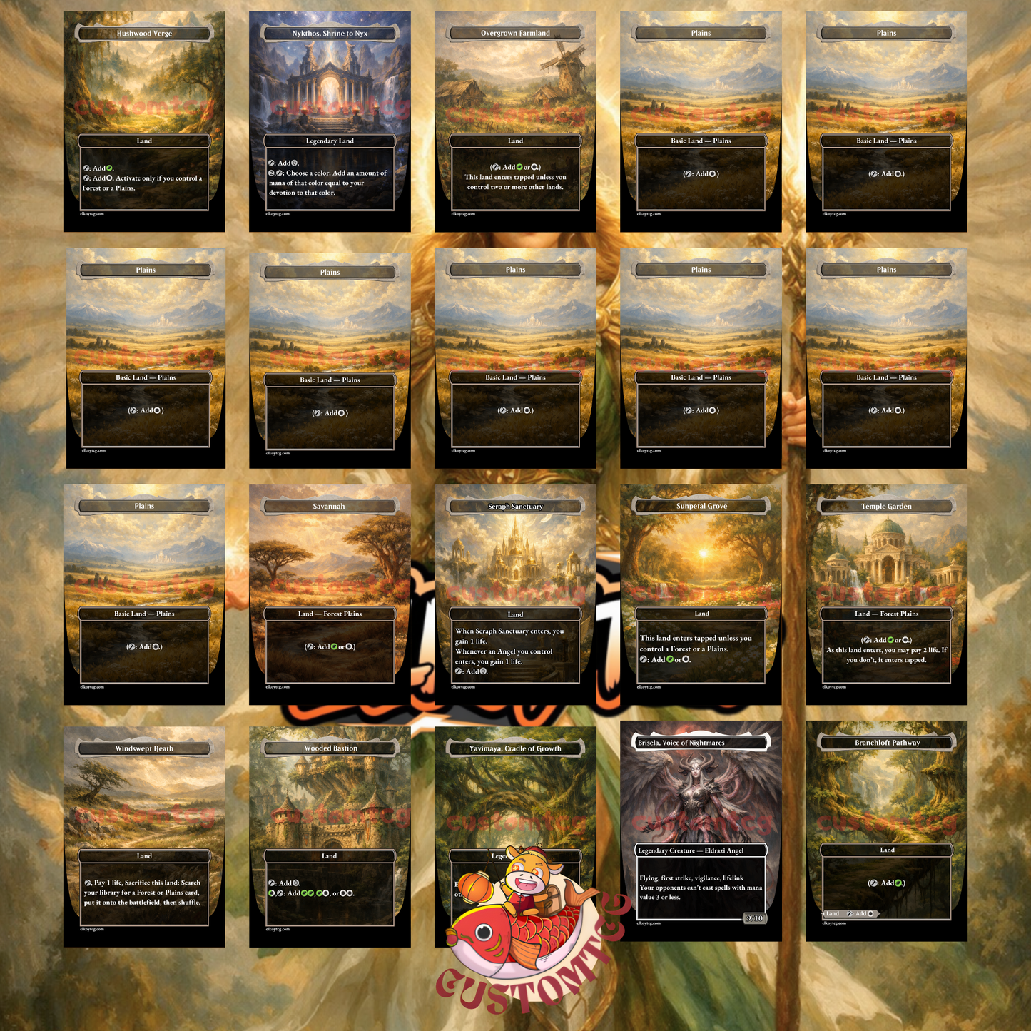 Sigarda, Font of Blessings Custom Deck