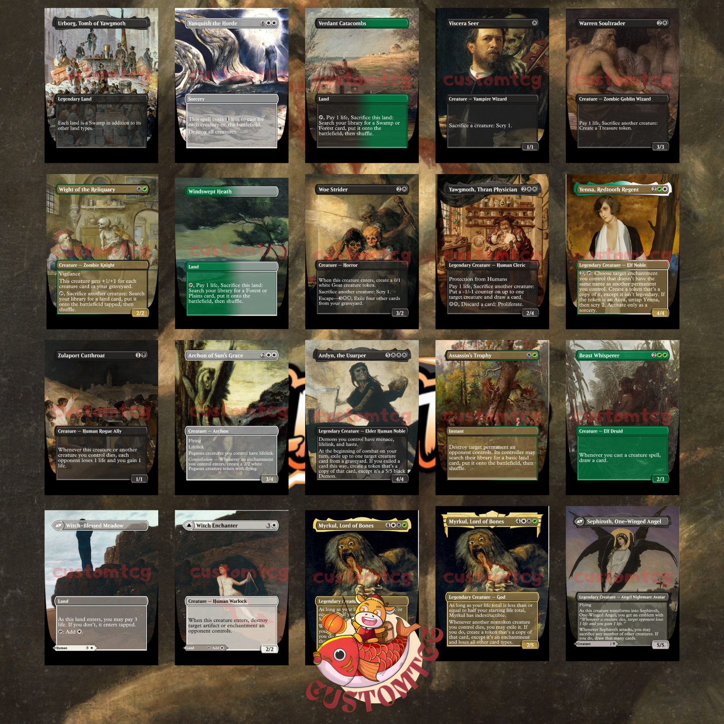 Myrkul, Lord of Bones Custom Deck