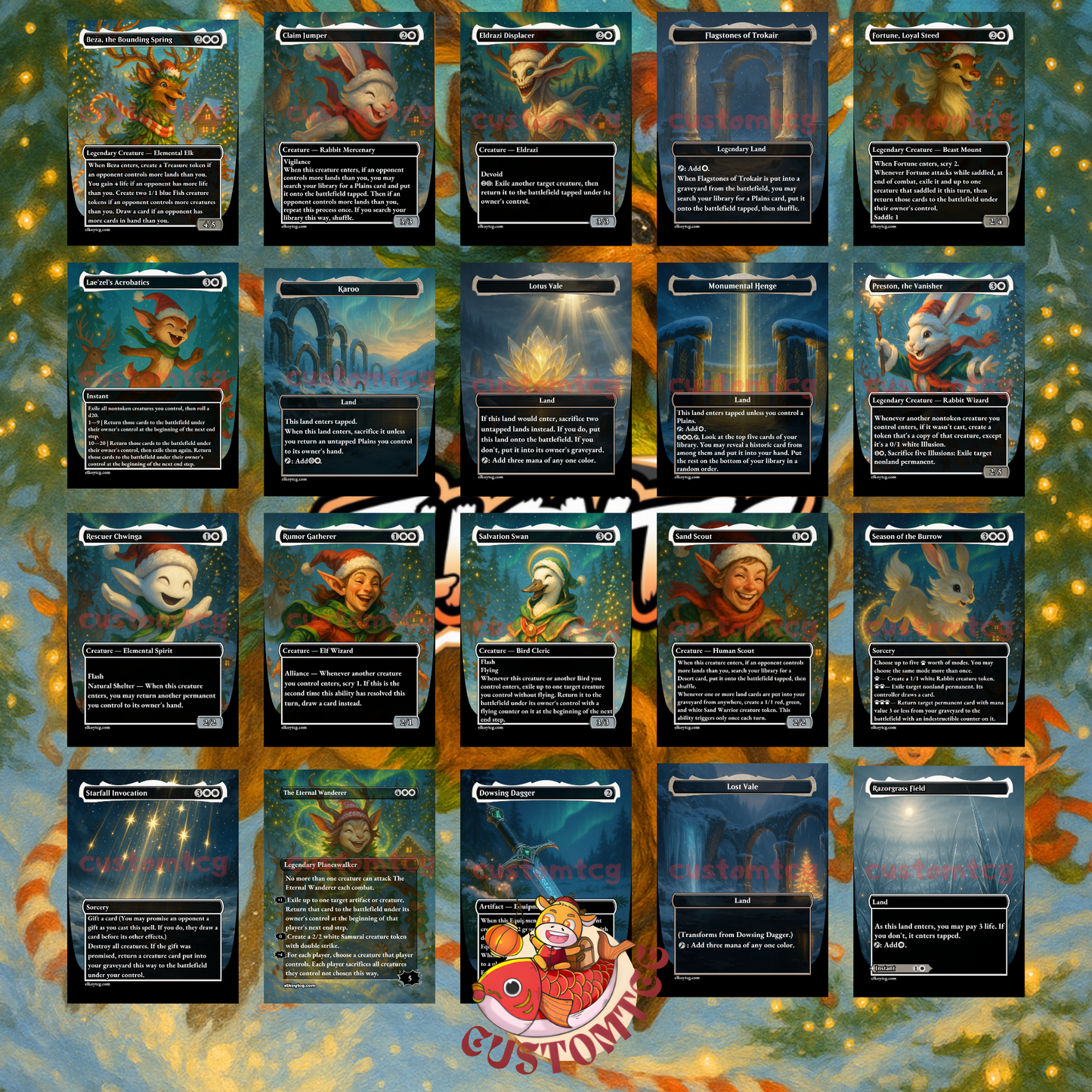 Beza, the Bounding Spring Custom Deck