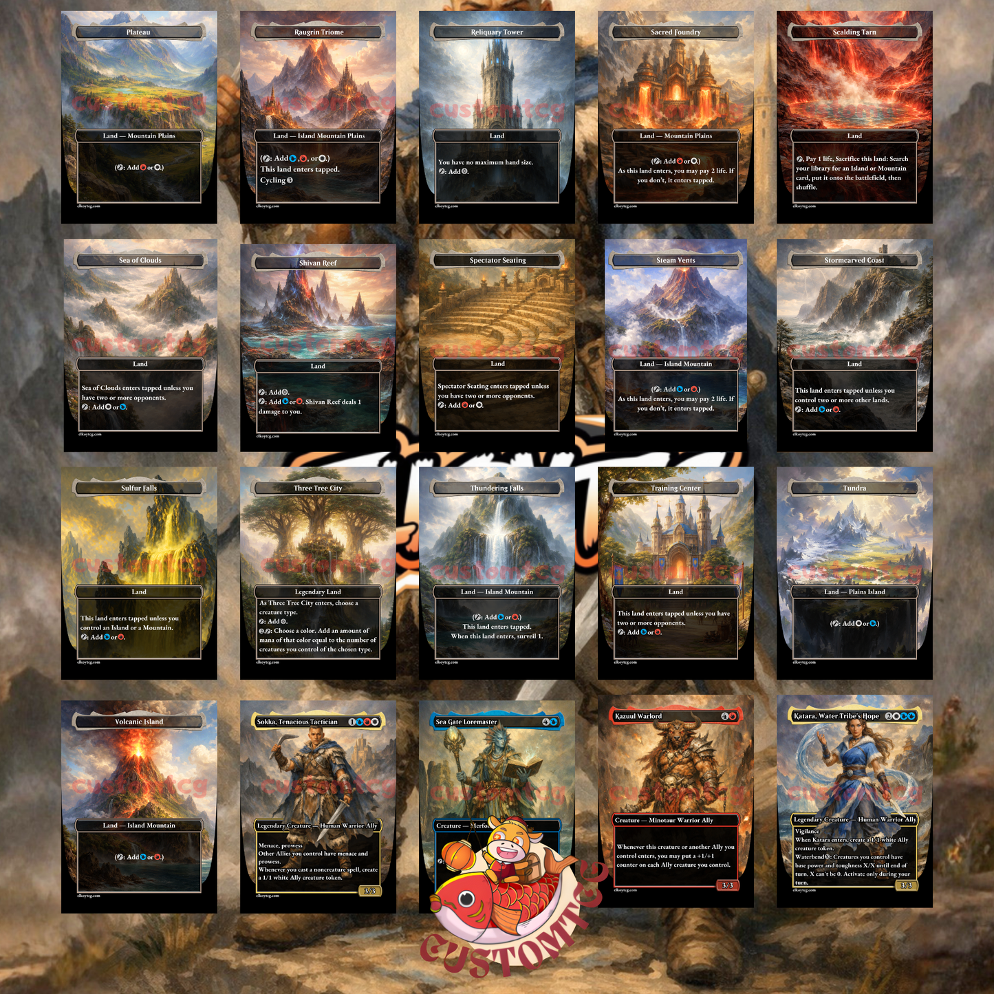 Sokka Custom Deck