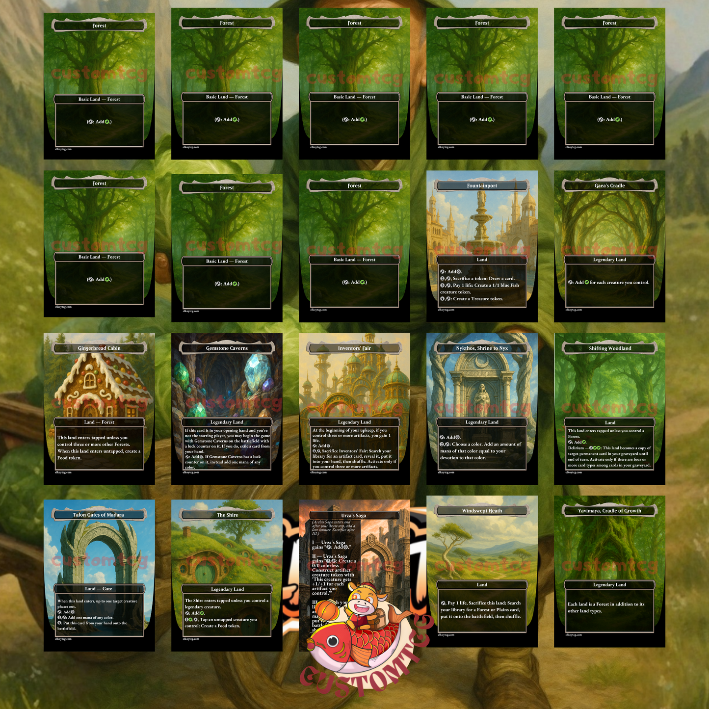 The Cabbage Merchant Custom Deck