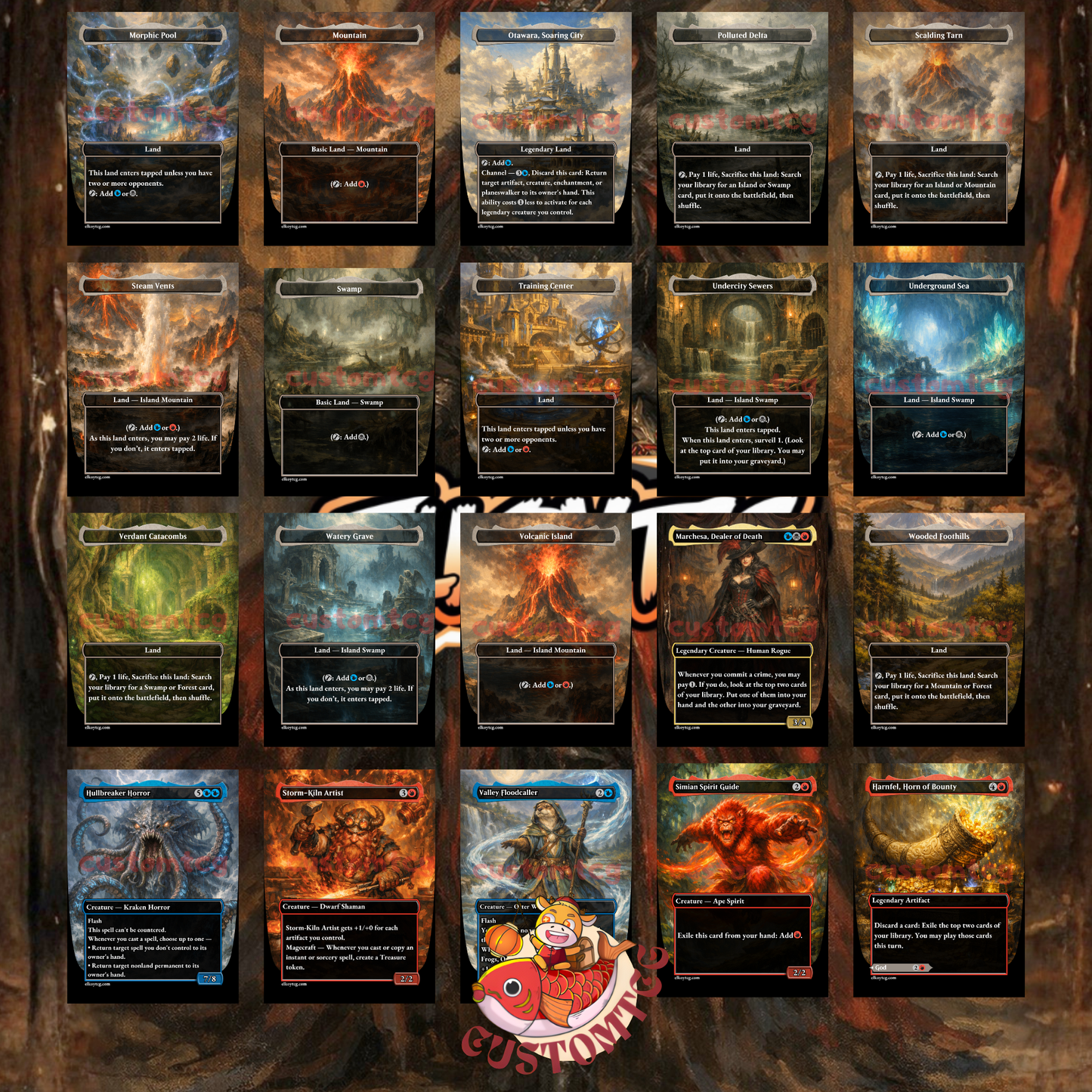 Marchesa, Leader of Death Custom Deck