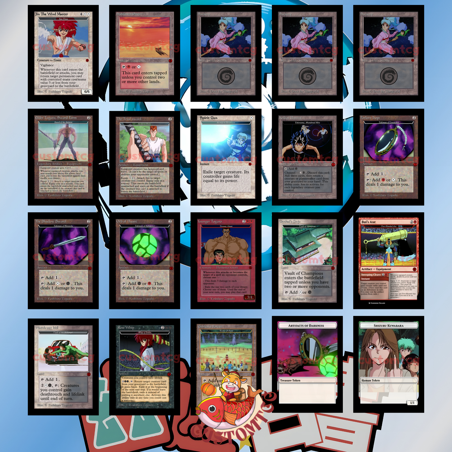 Yu Yu Hakusho Commander Deck