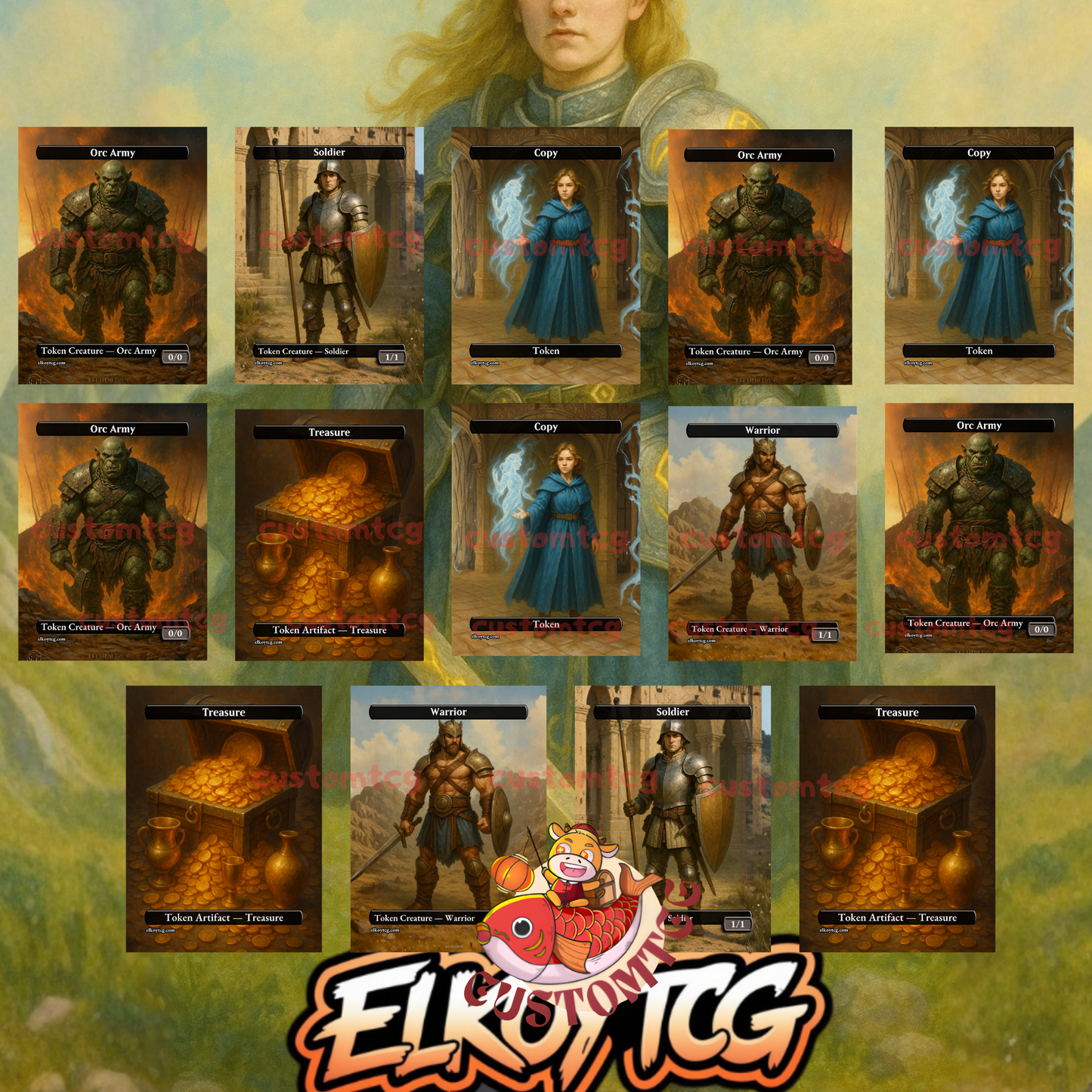 ⚔️ Celes, Rune Knight — Custom Deck