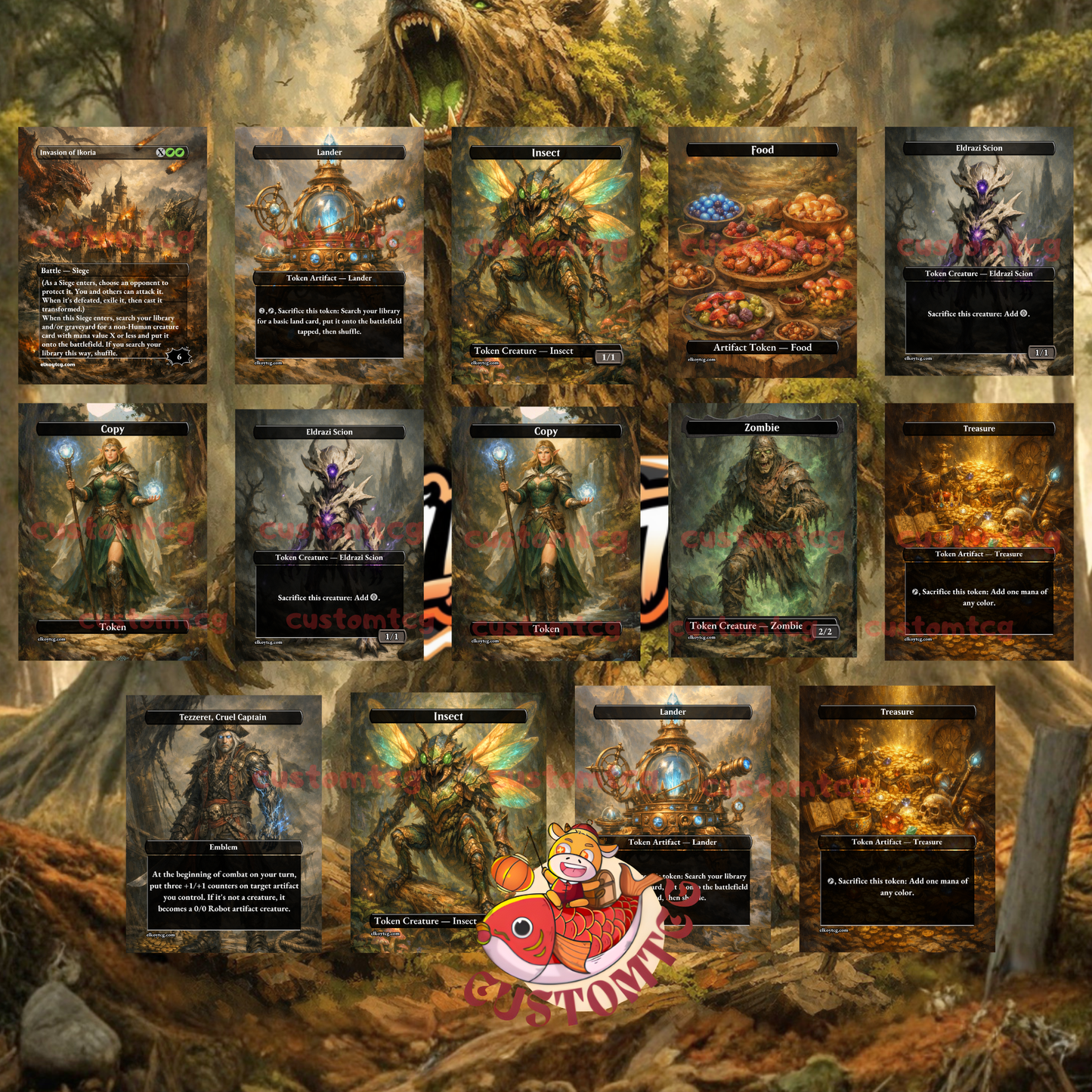 Lumra, Bellow of the Woods Custom Deck