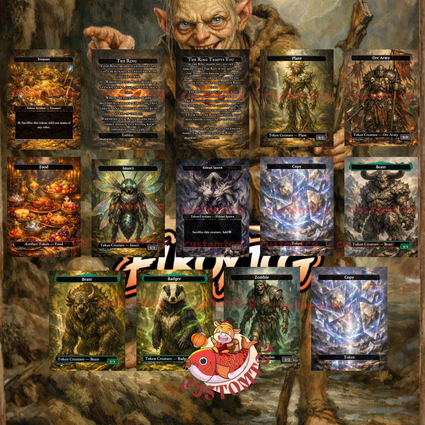 Sméagol, Helpful Guide Custom Deck