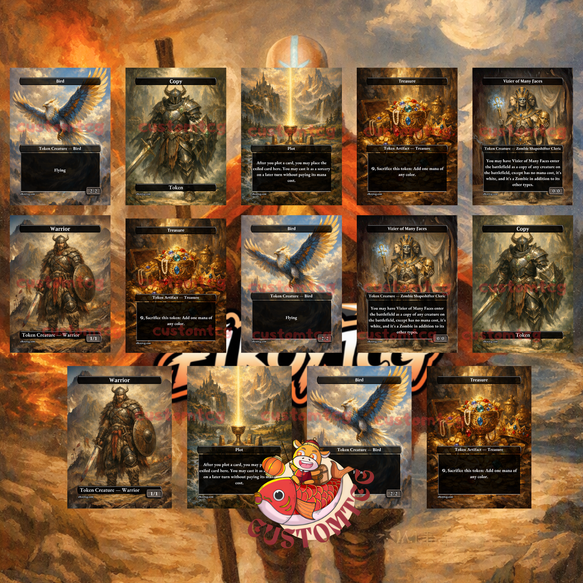 Aang, at the Crossroads — Bant Clone Custom Deck