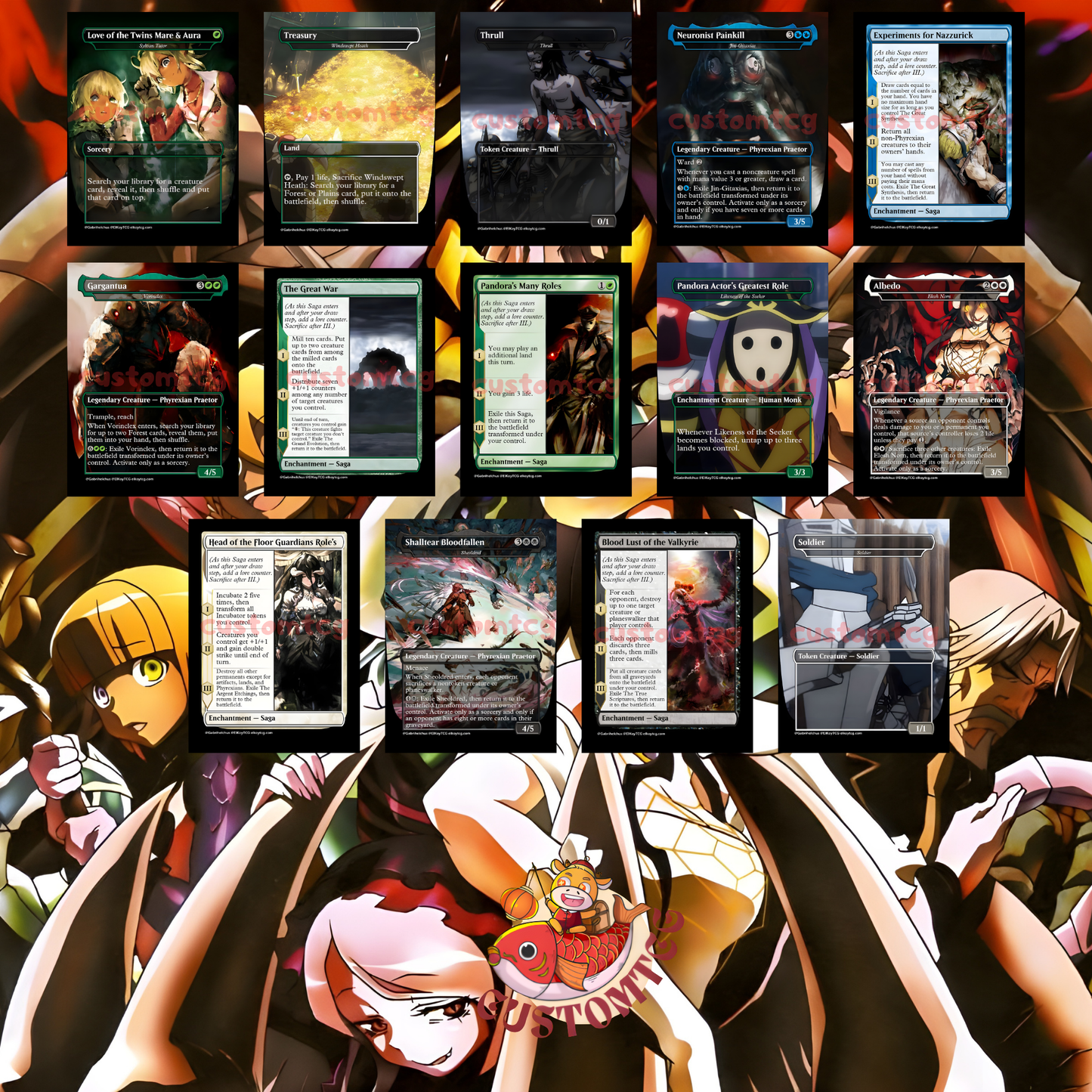 Overlord V2.0 Commander Deck