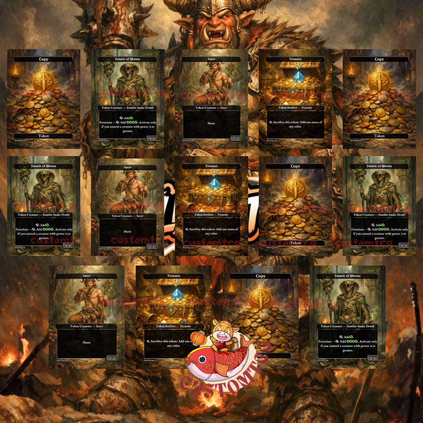 Ruric Thar, the Unbowed Custom Deck