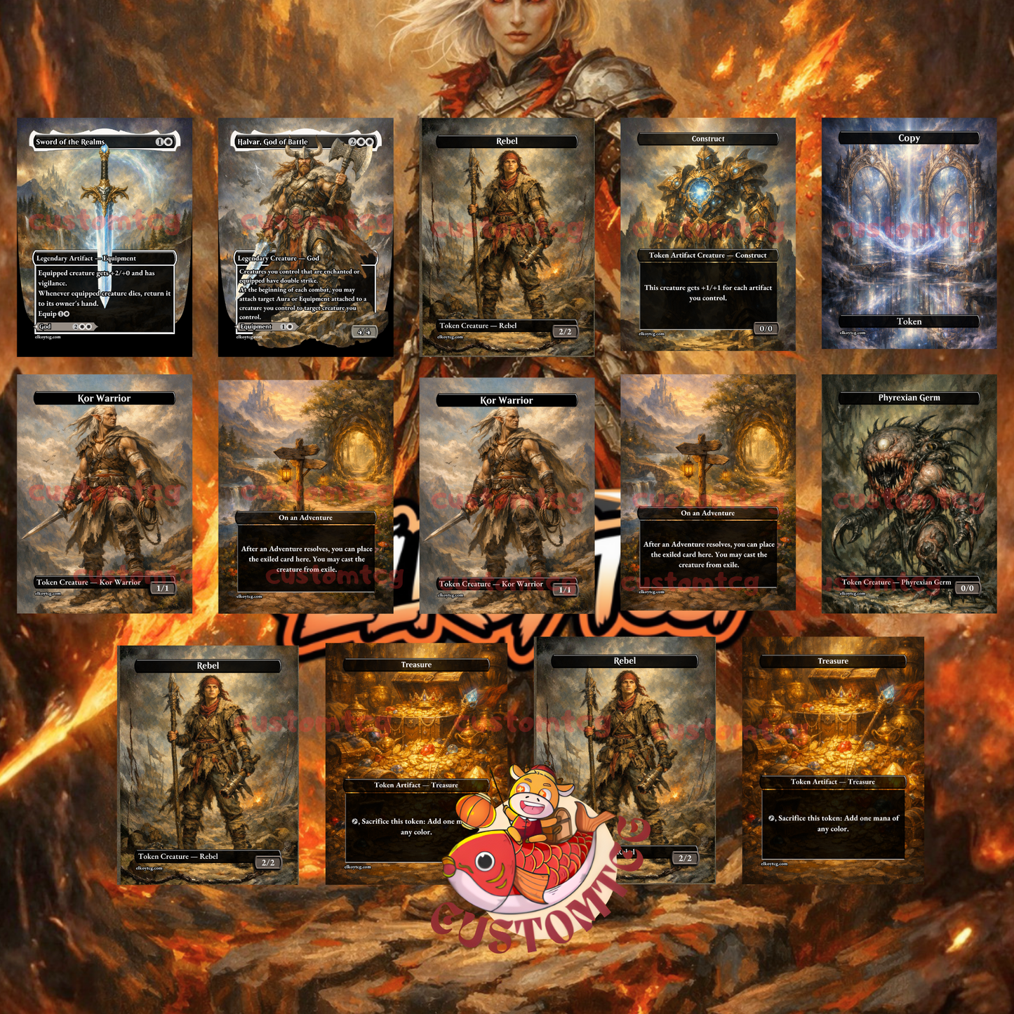 Nahiri, Forged in Fury Custom Deck