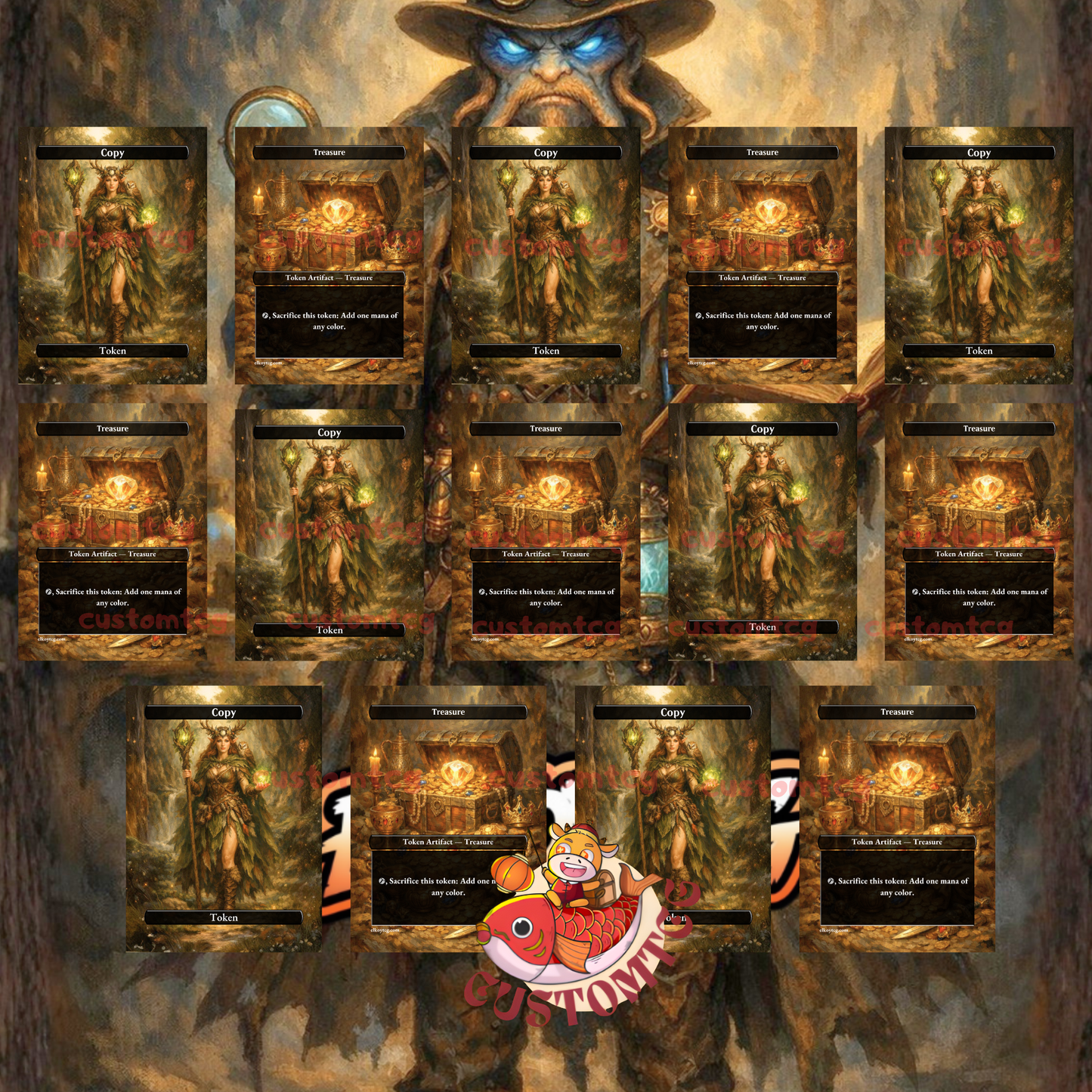 Melek, Reforged Researcher Custom Deck