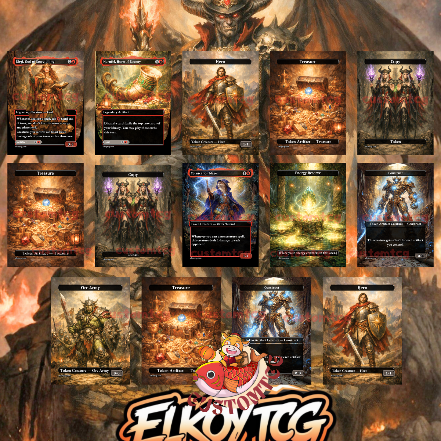 Ob Nixilis, Captive Kingpin Custom Deck