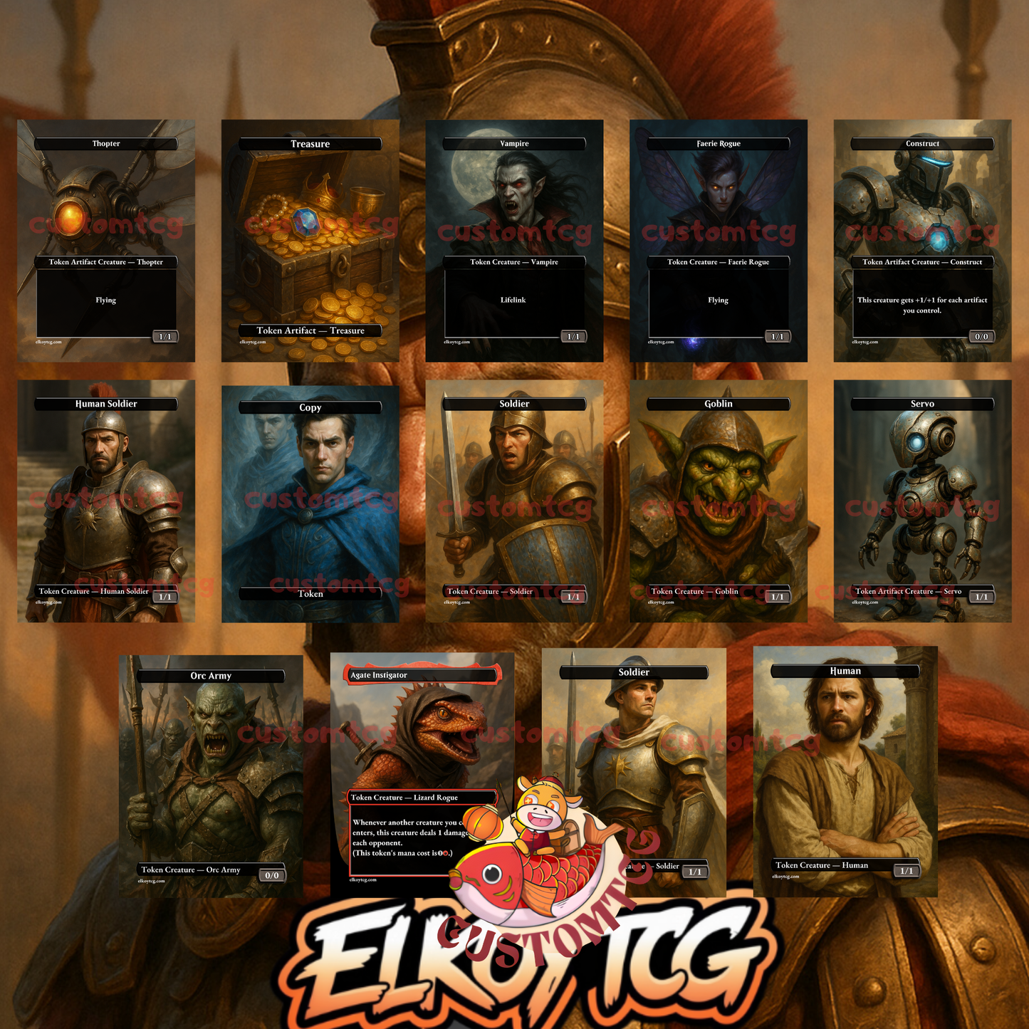 Caesar, Legion’s Emperor Custom Deck (Top#56)