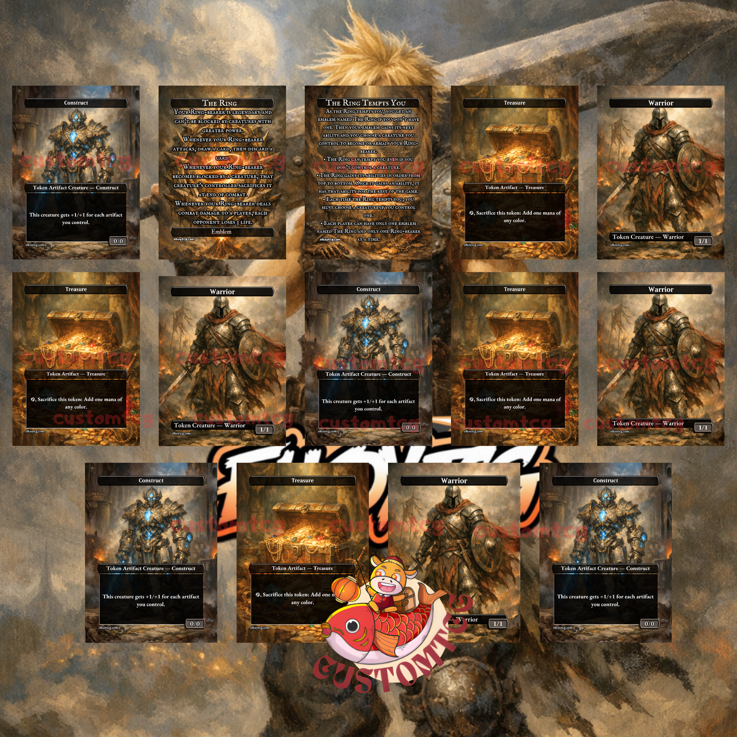 Cloud, Midgar Mercenary custom deck
