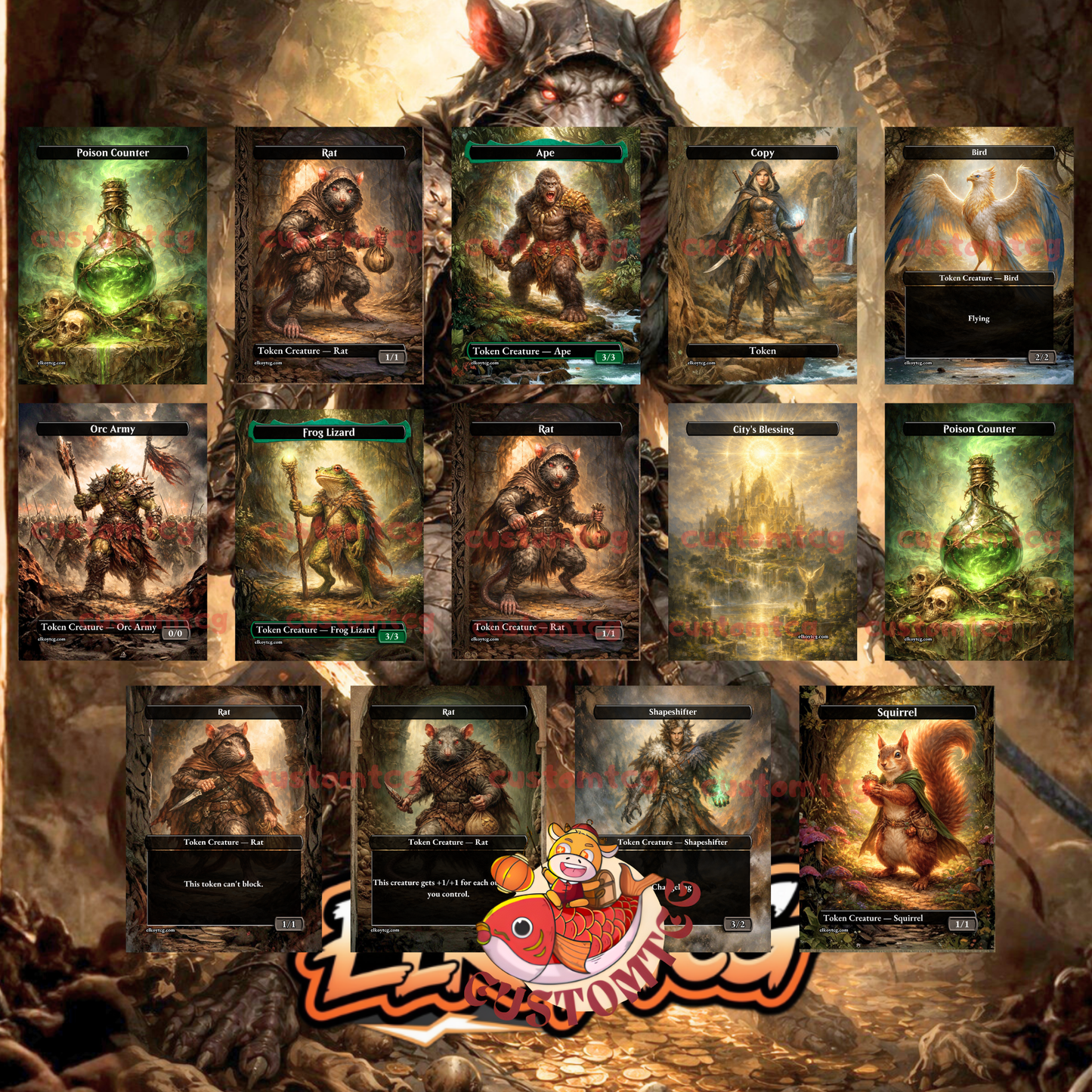 Vren, the Relentless – Deck (100 Cards + Tokens) 🐀