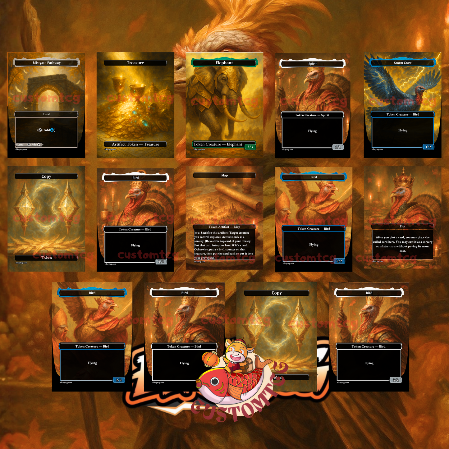 Kastral, The Windcrested Custom Deck