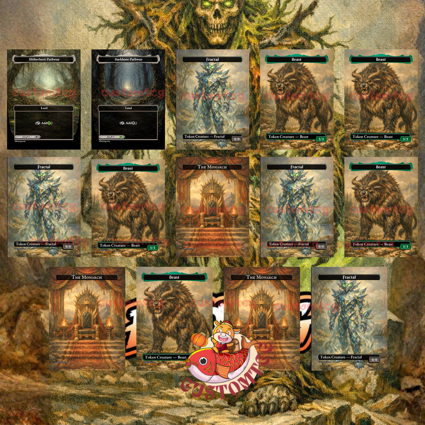Skullbriar, the Walking Grave Custom Deck