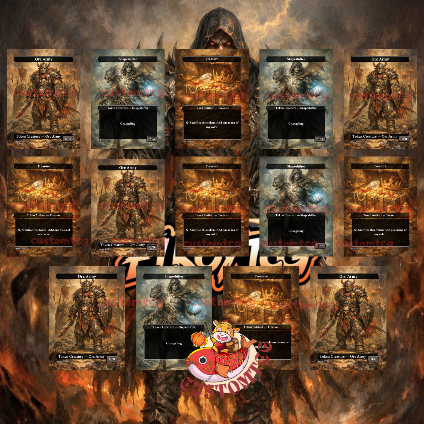 The Lord of Pain Custom Deck (Rakdos Punisher / Group Slug)